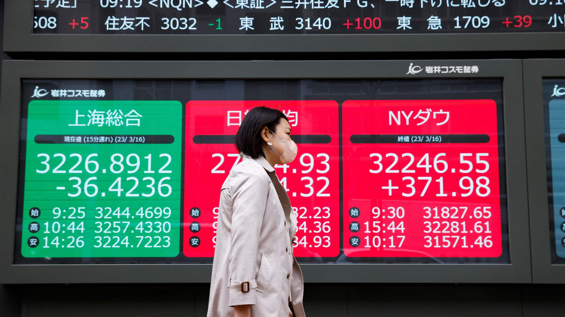 European stocks rise as market sentiment recovers after banking turmoil