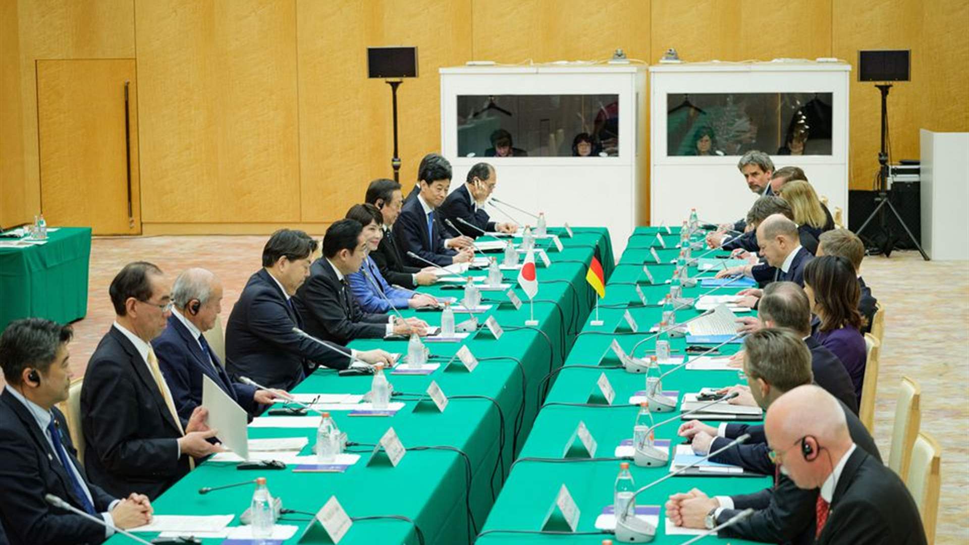 Japan, Germany agree to carefully monitor markets, coordinate as needed