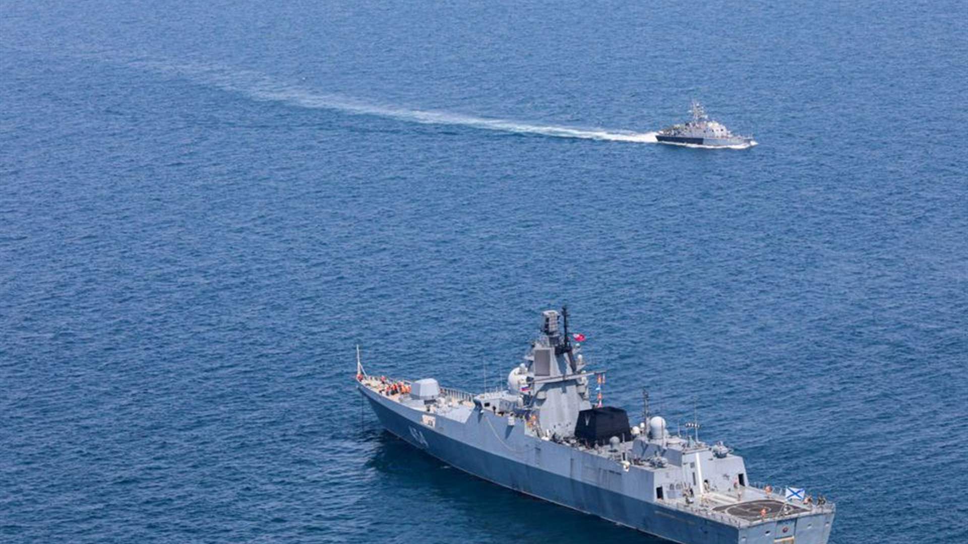 Before Xi visit, Russia says it held naval drills with China and Iran in Arabian Sea