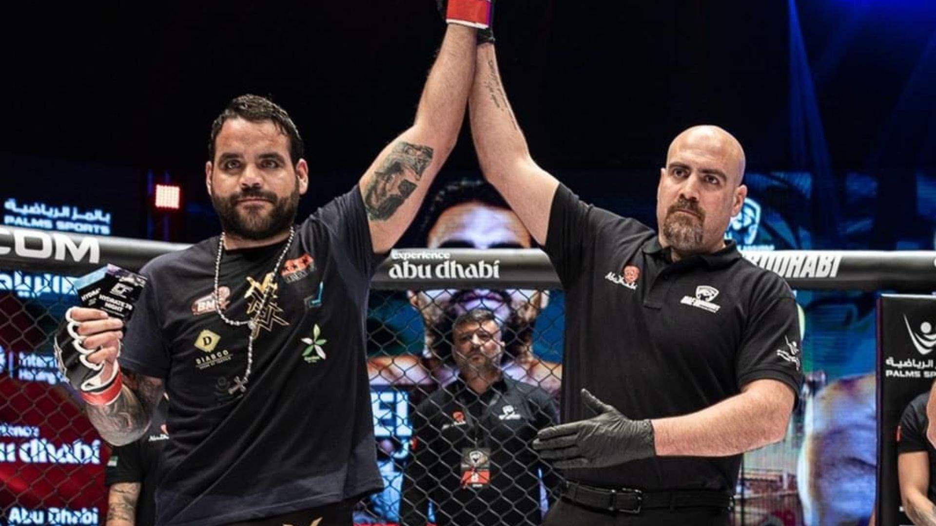 Lebanese Charbel Diab wins in &#39;UAE Warriors 40 Arabia 10&#39; 