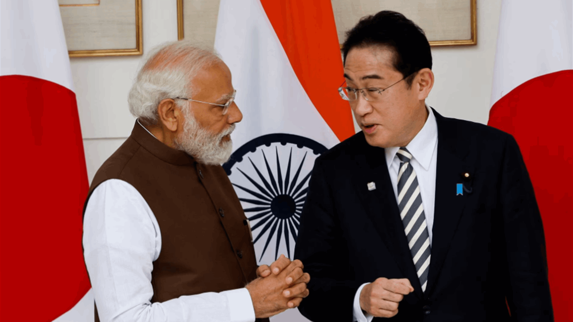 Japan PM Kishida, India&#39;s Modi set to strengthen cooperation, Kishida says