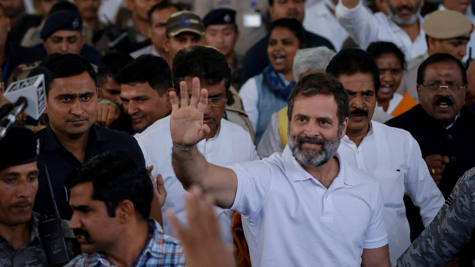 India's disqualified Gandhi says he will not stop asking Modi questions
