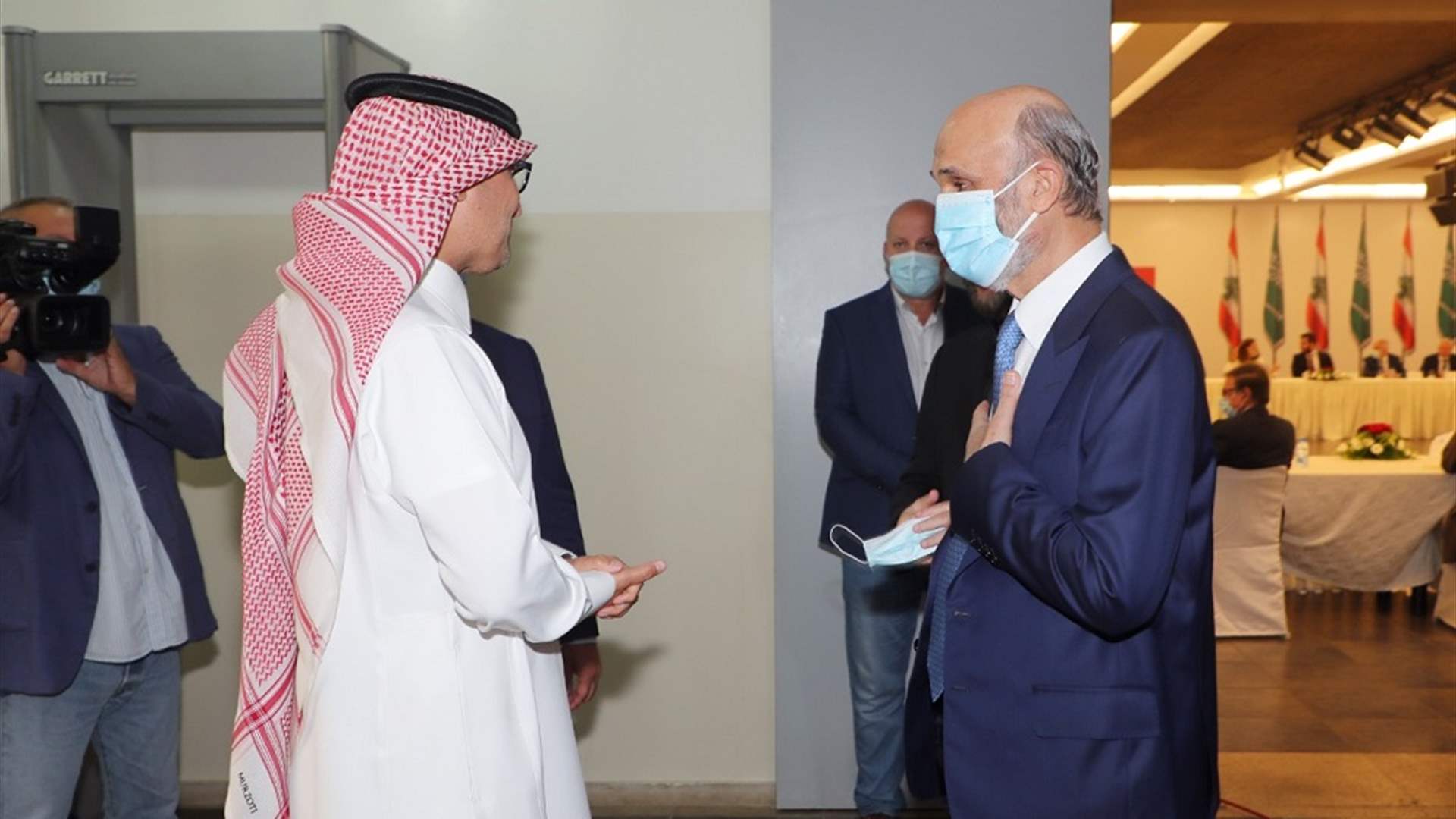 Lebanese Presidency file focus of Geagea-Bukhari meeting 