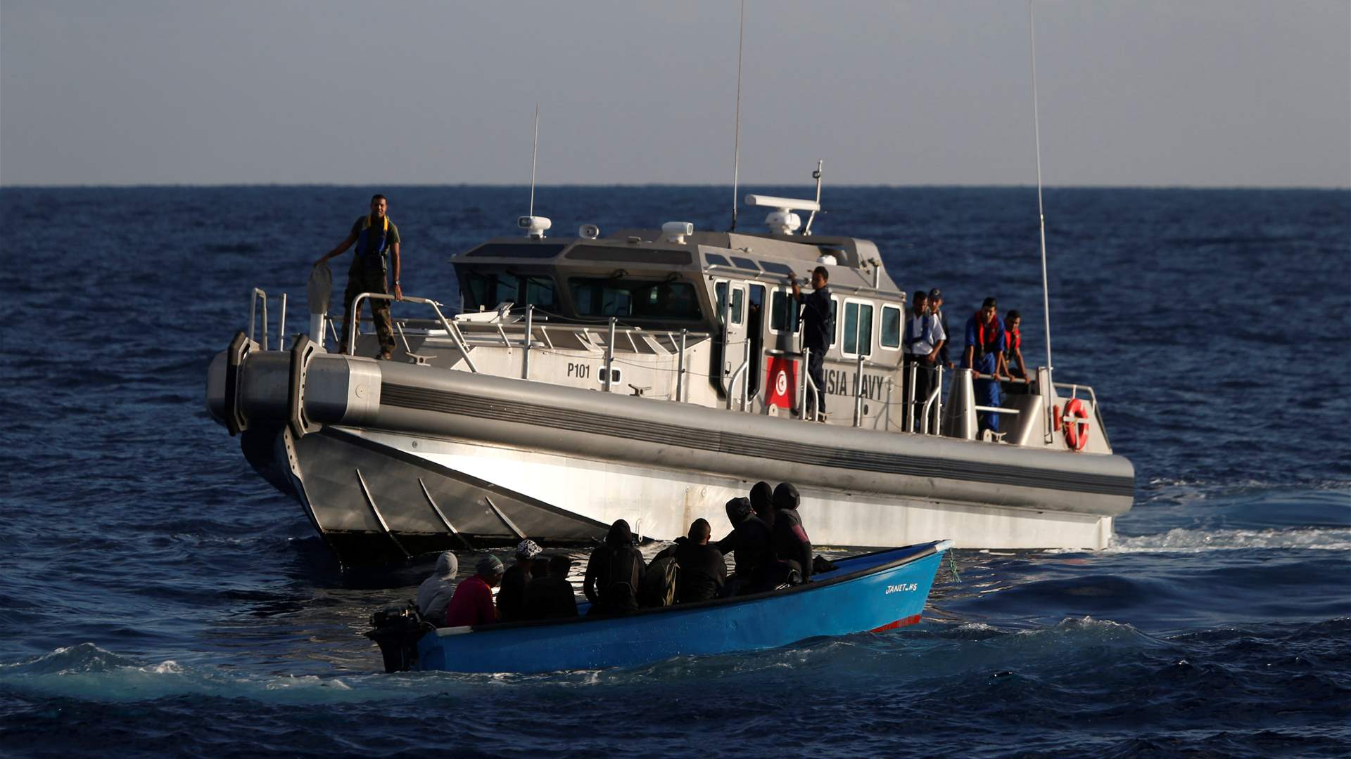 At least 29 African migrants die when two boats sink off Tunisia