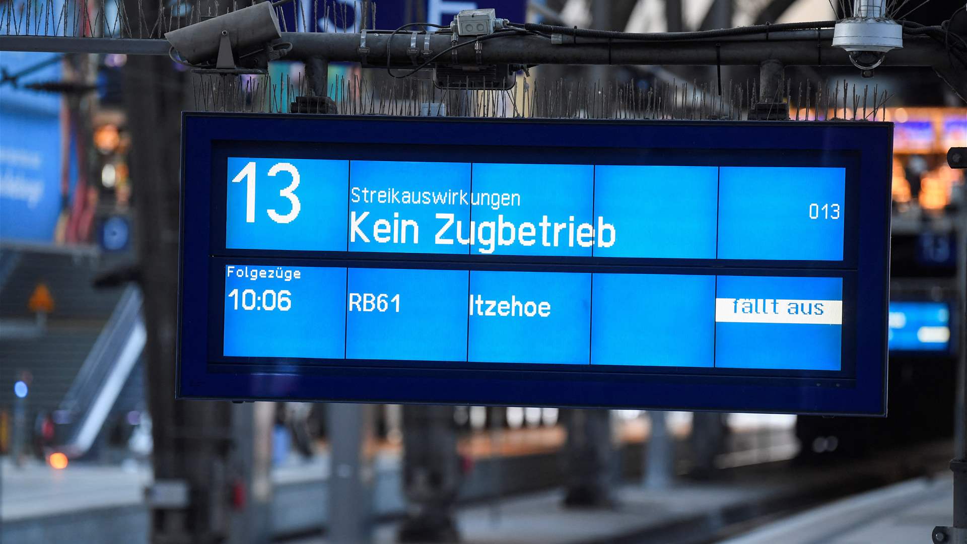 Largest strike in decades brings Germany to a standstill