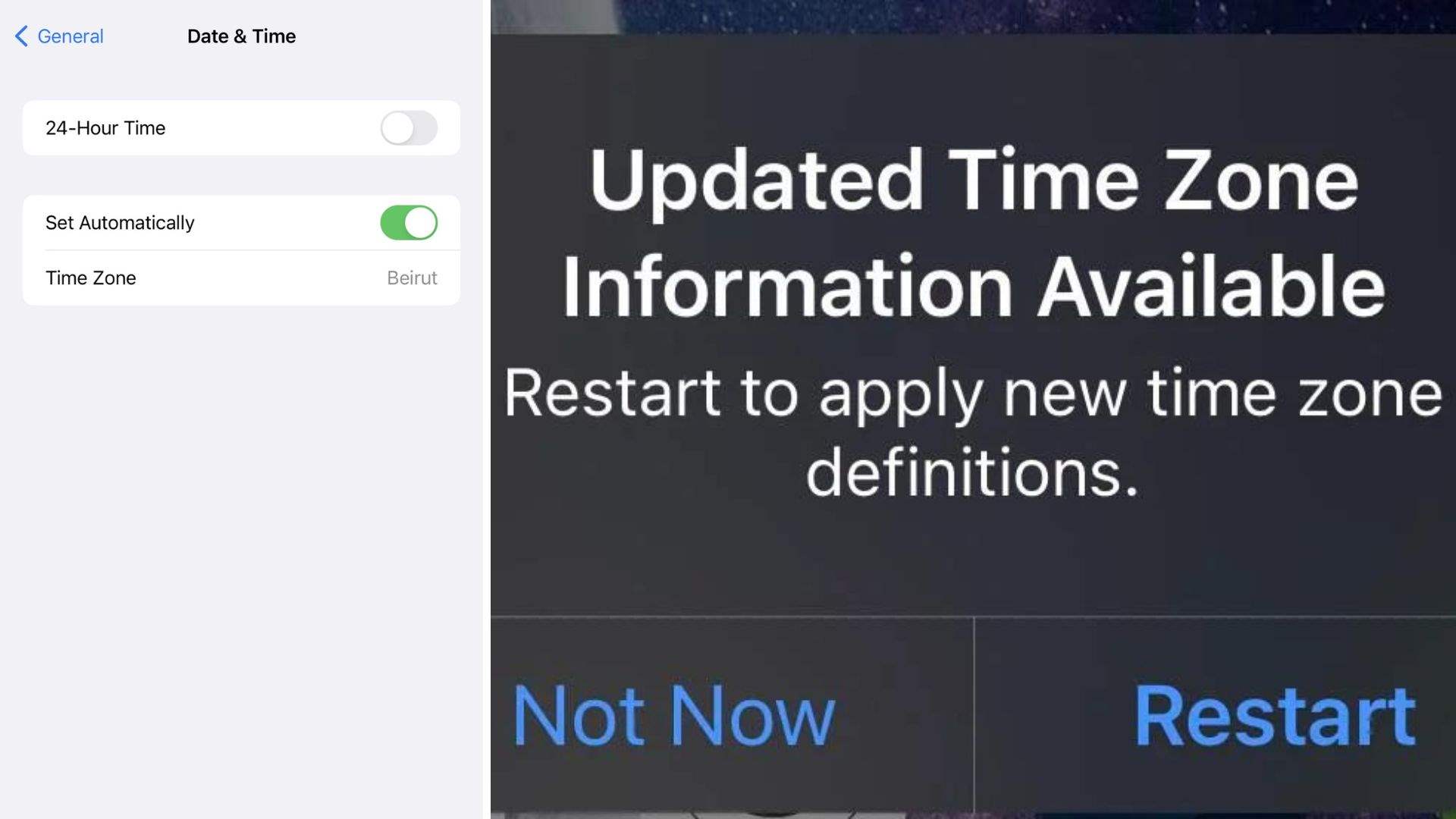 Apple timezone update further confuses Lebanese; users advised not to update 