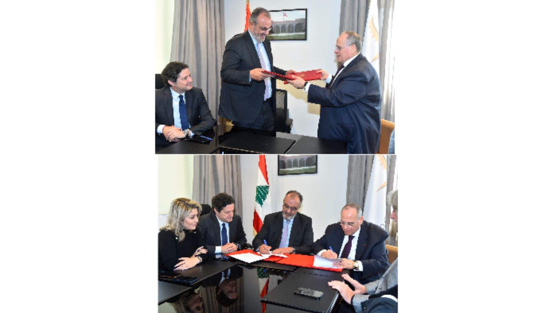 Bouchikian, Al-Sabbah sign MOU to support Lebanon&#39;s drama production