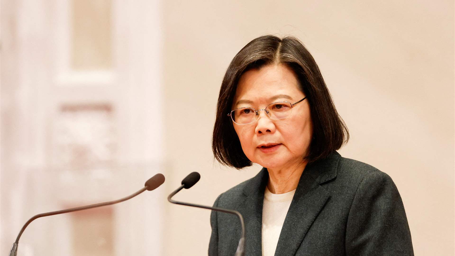 Taiwan president defiant after China threatens retaliation for US trip