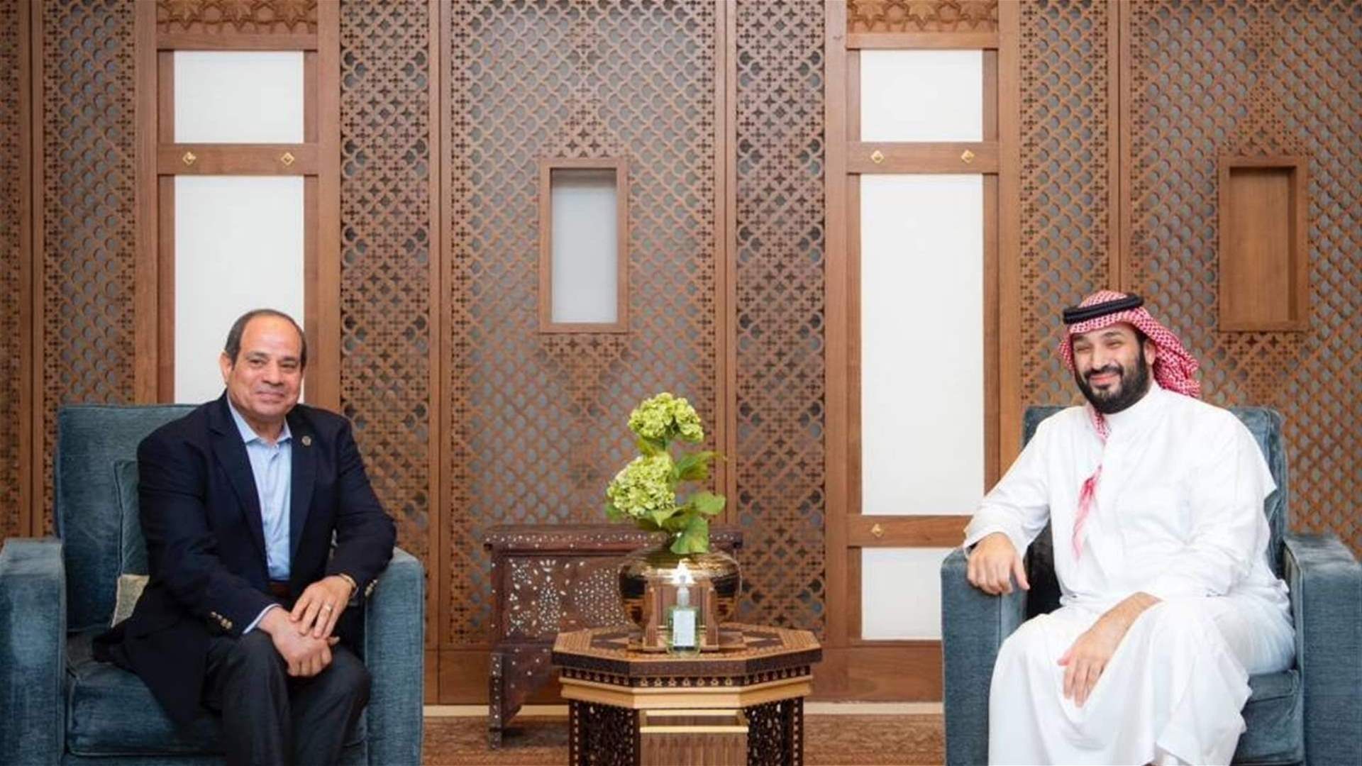 بن سلمان يستعرض مع السيسي تعزيز التعاون المشترك ويبحثان الأوضاع الإقليمية والدولية