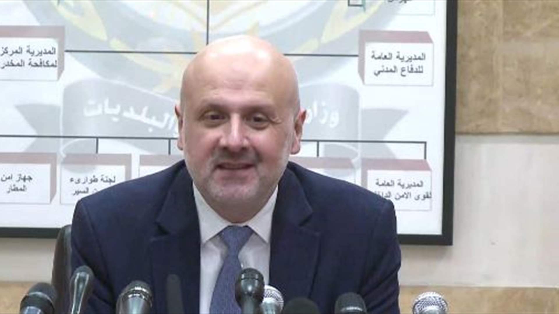 Interior Ministry ready for Municipal and Mukhtars' elections, Mawlawi reiterates call for securing funds