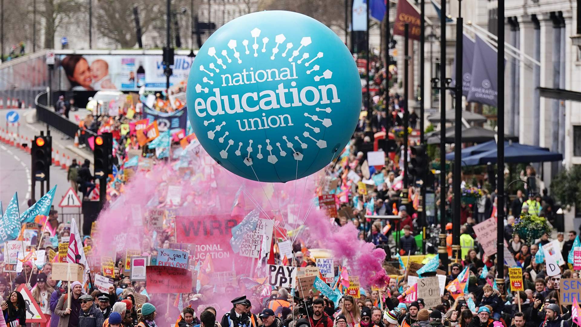 Teachers in England reject pay offer, announce further strikes
