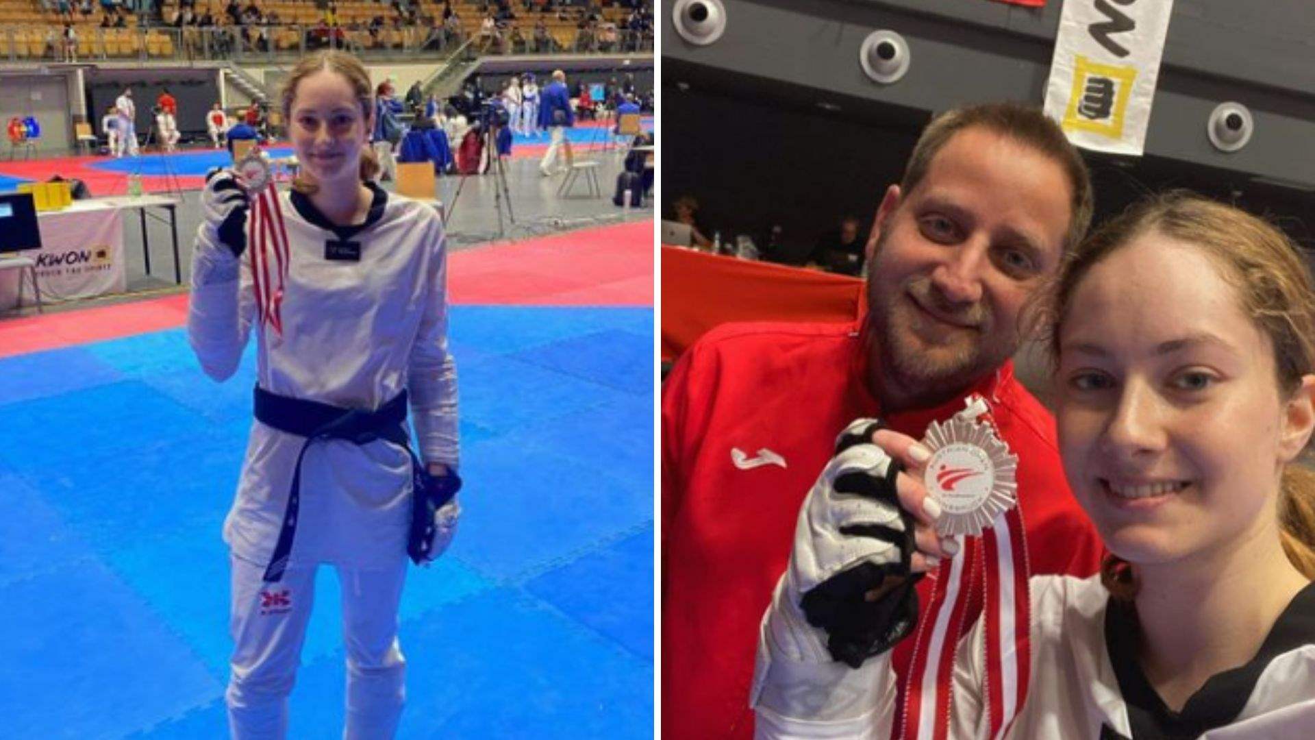 Lebanese Laetitia Aoun wins in Austria, gains silver medal 