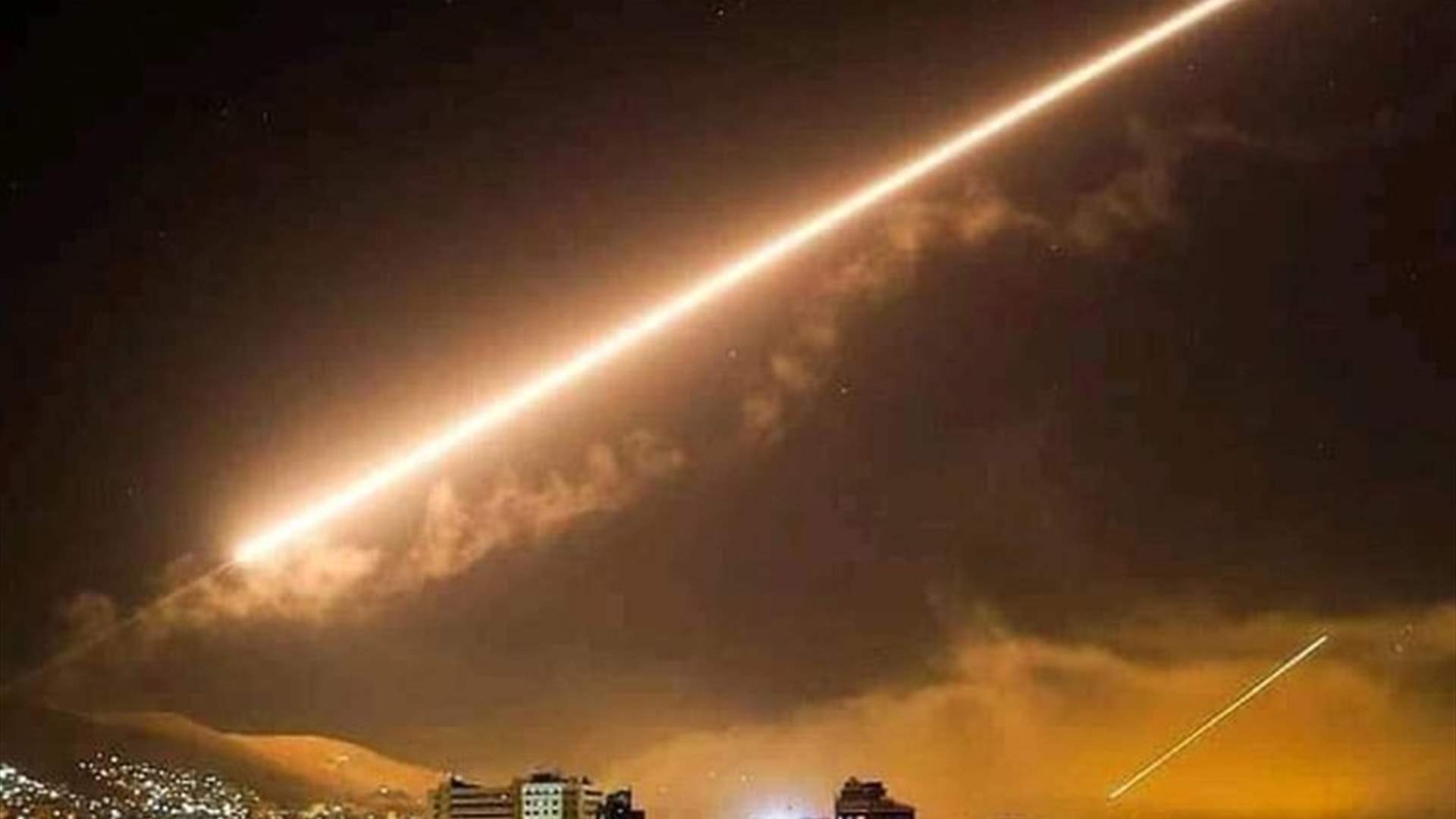 صواريخ إسرائيلية تستهدف مواقع في العاصمة السورية