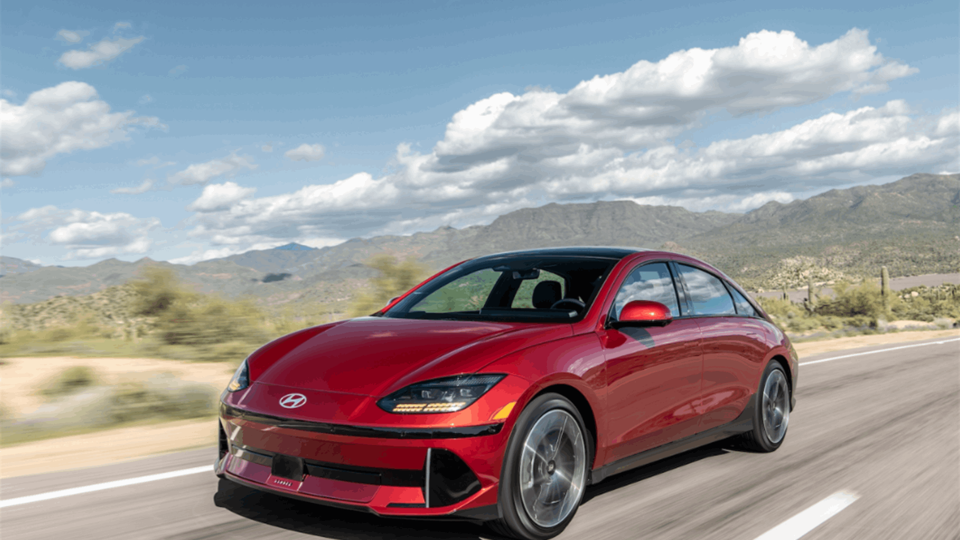 The 2023 Hyundai Ioniq 6 is a swoopy EV sedan that stands out in an SUV crowd