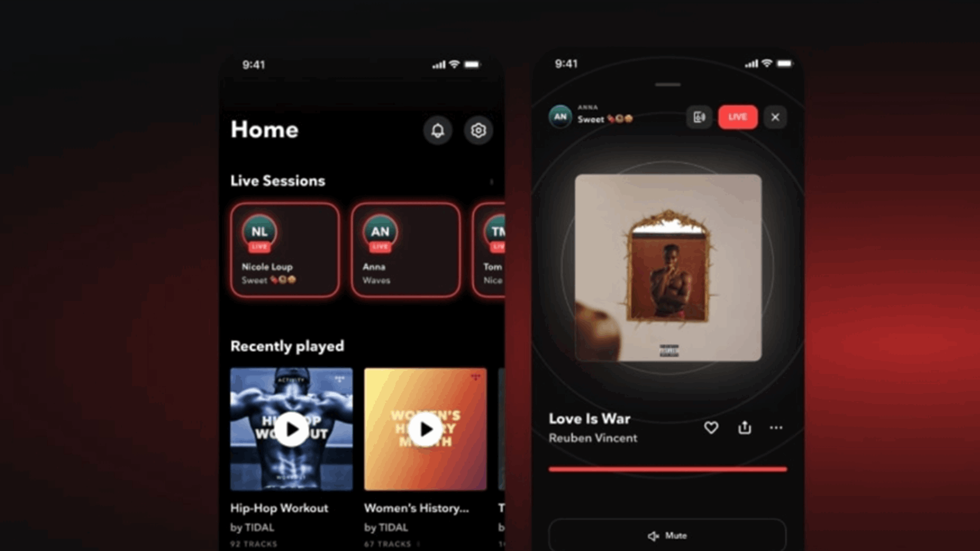 Tidal’s new live feature will let you host a live DJing session