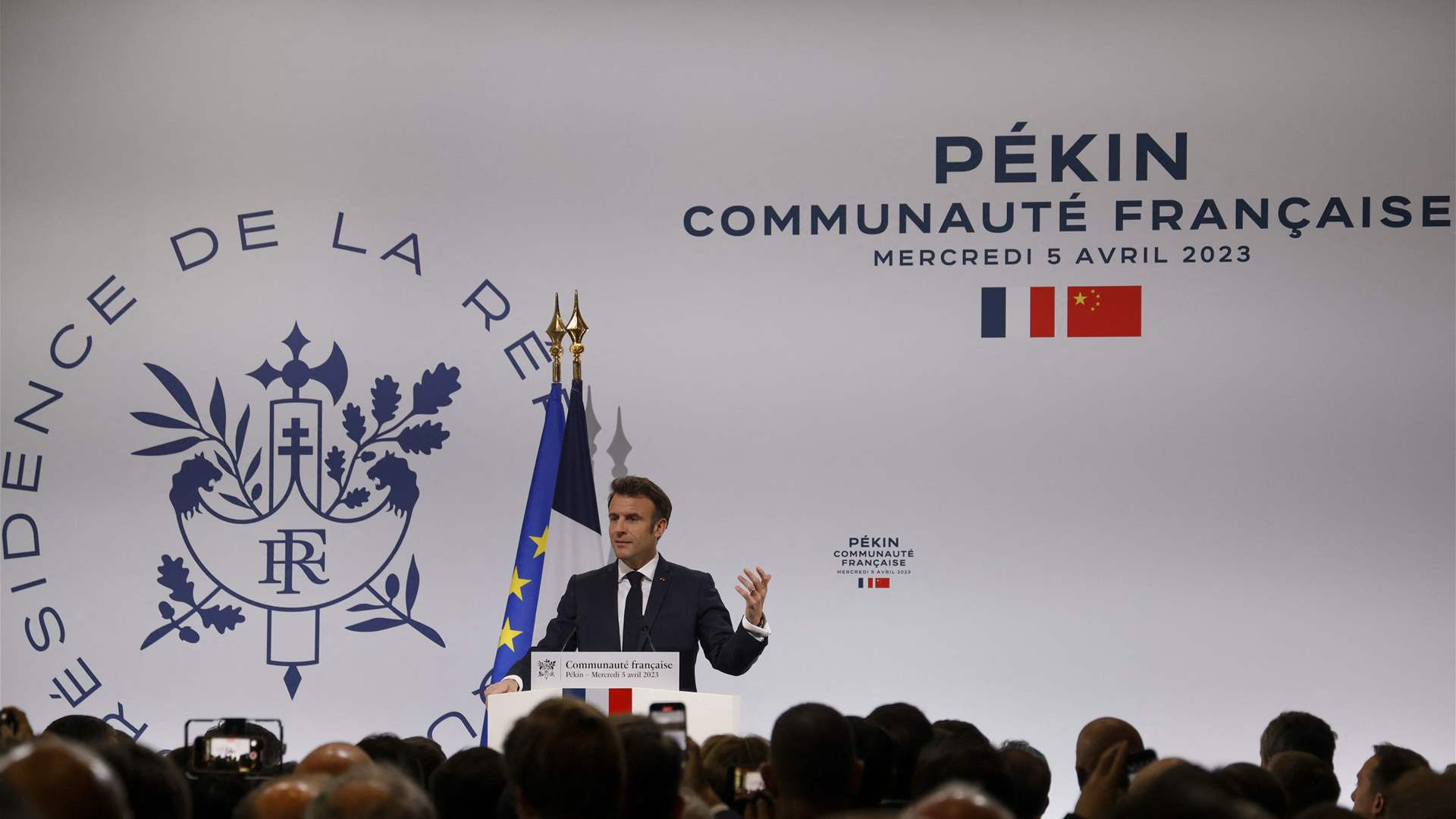 China can play 'major role' in finding 'path to peace' in Ukraine: Macron
