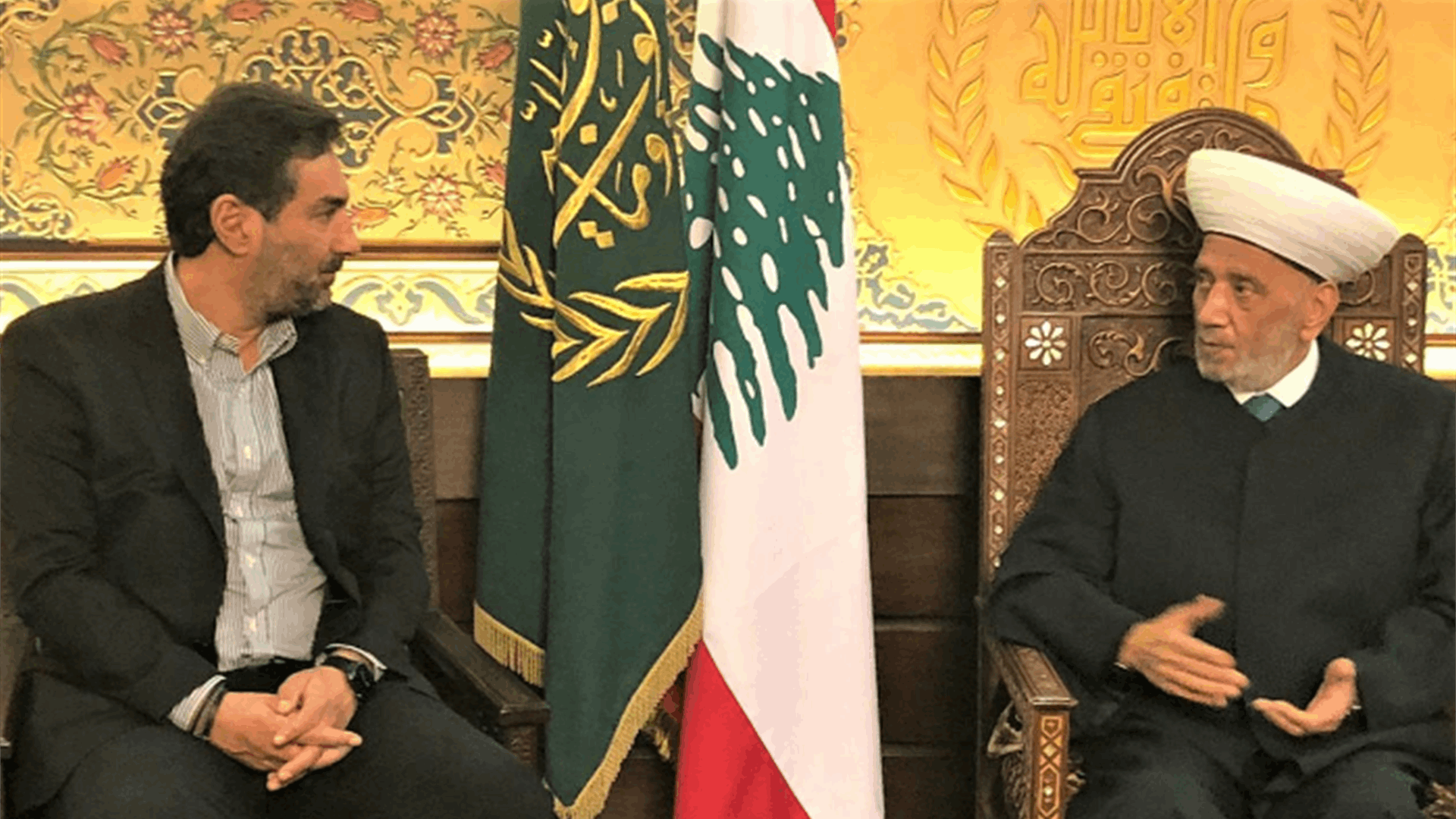 دريان بحث في الشؤون اللبنانية والبيروتية مع الصادق ومنيمنة