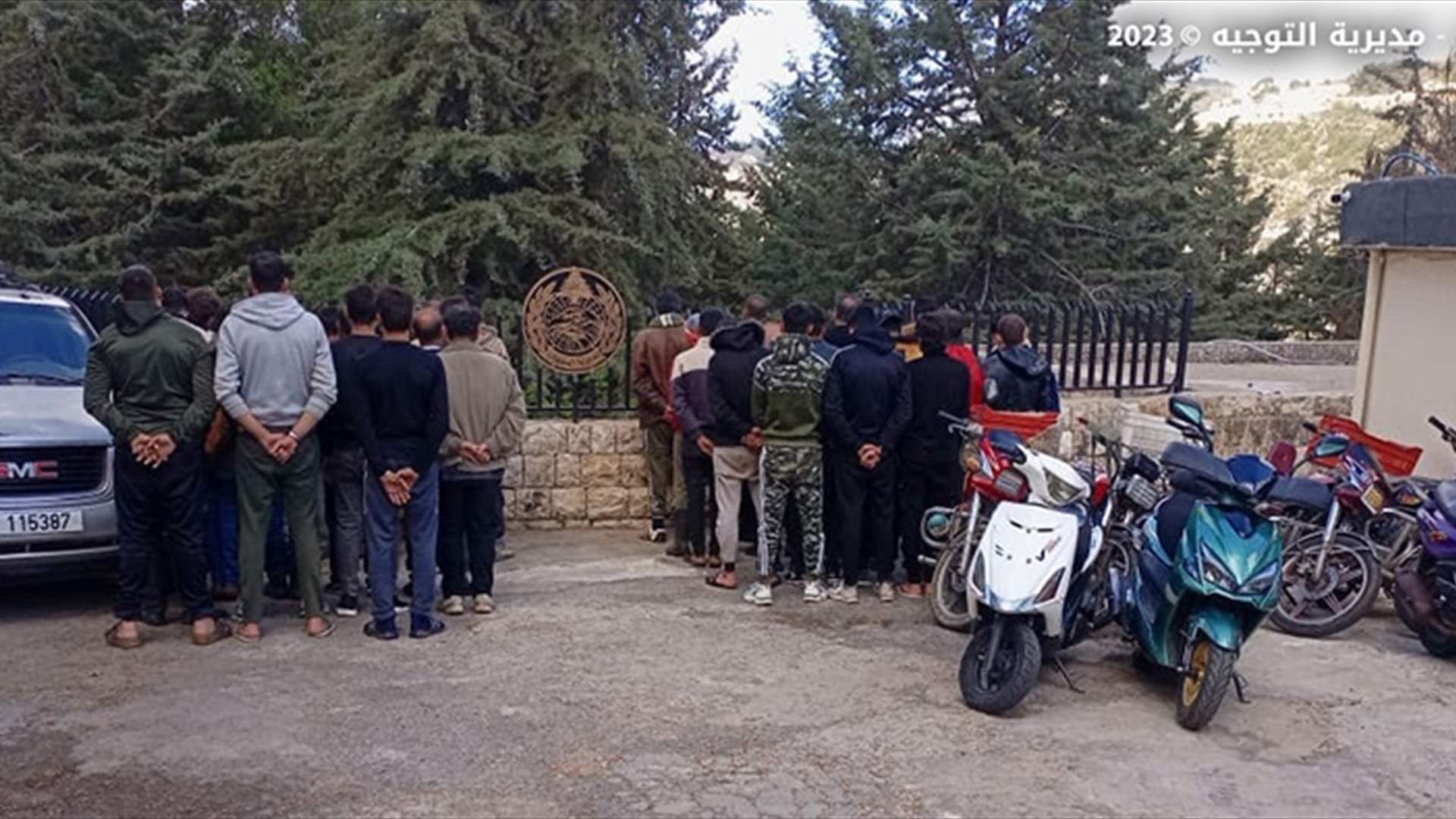 توقيف 46 سورياً في بلدتي الباروك والفريديس