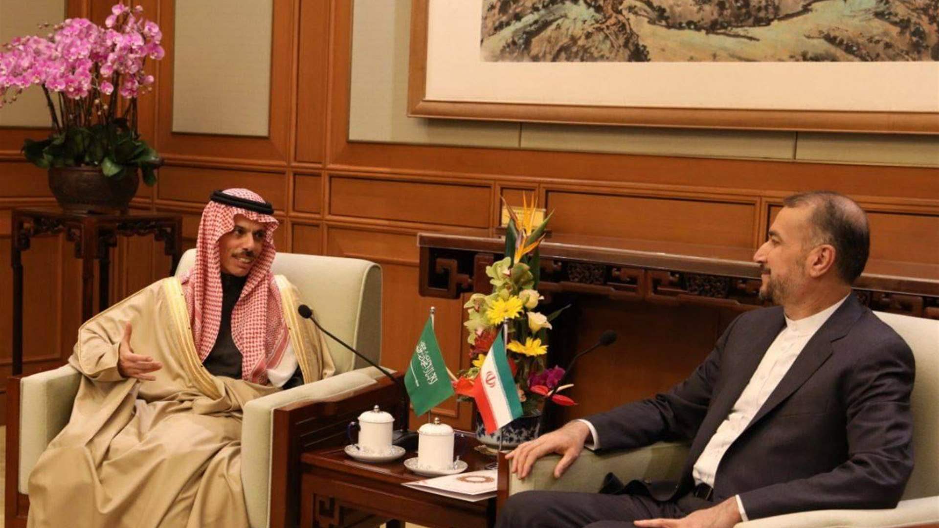 Foreign ministers of Iran, Saudi meet in China