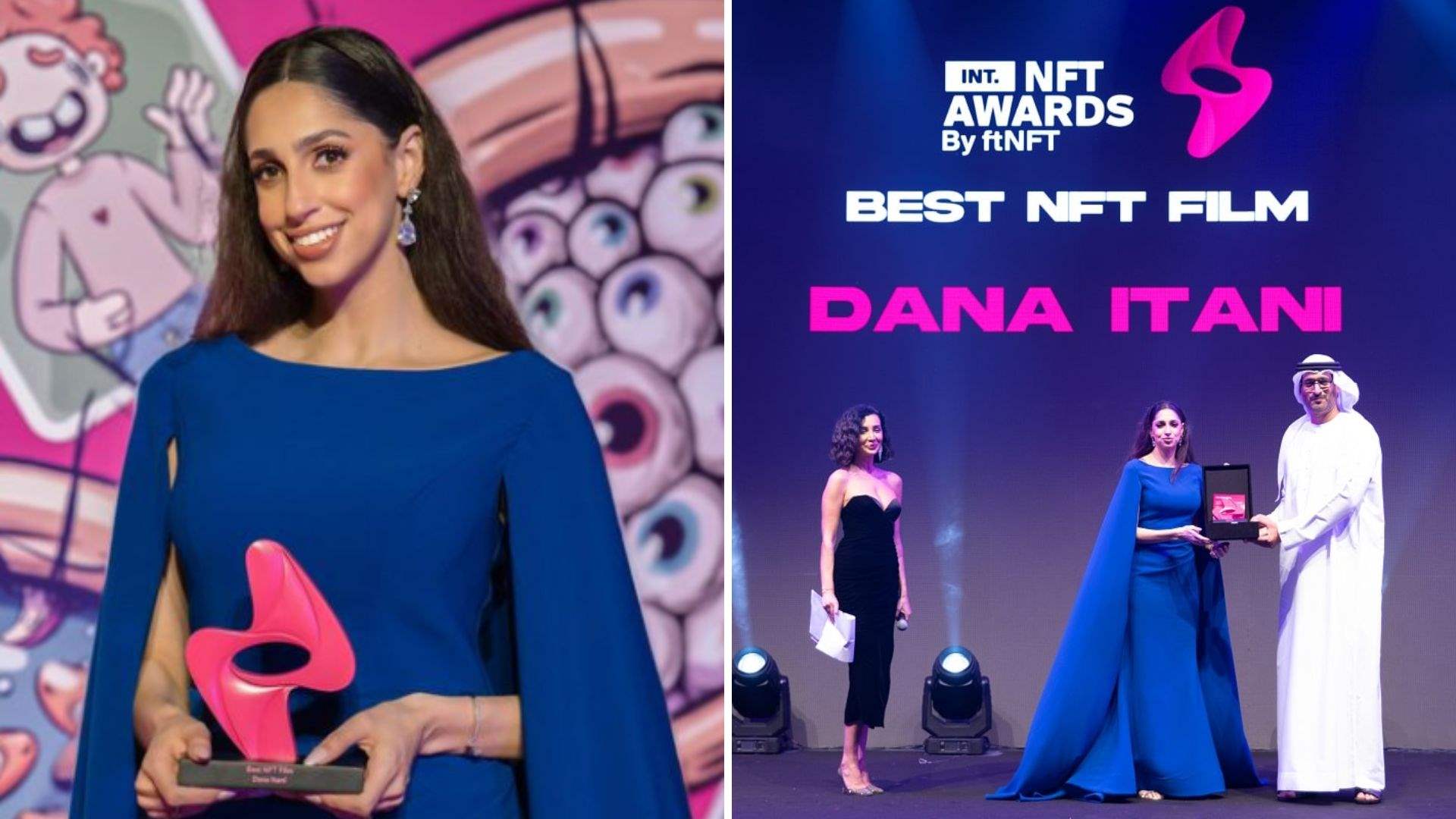 Lebanese-American Dana Itani wins Best NFT Film Award in Dubai  