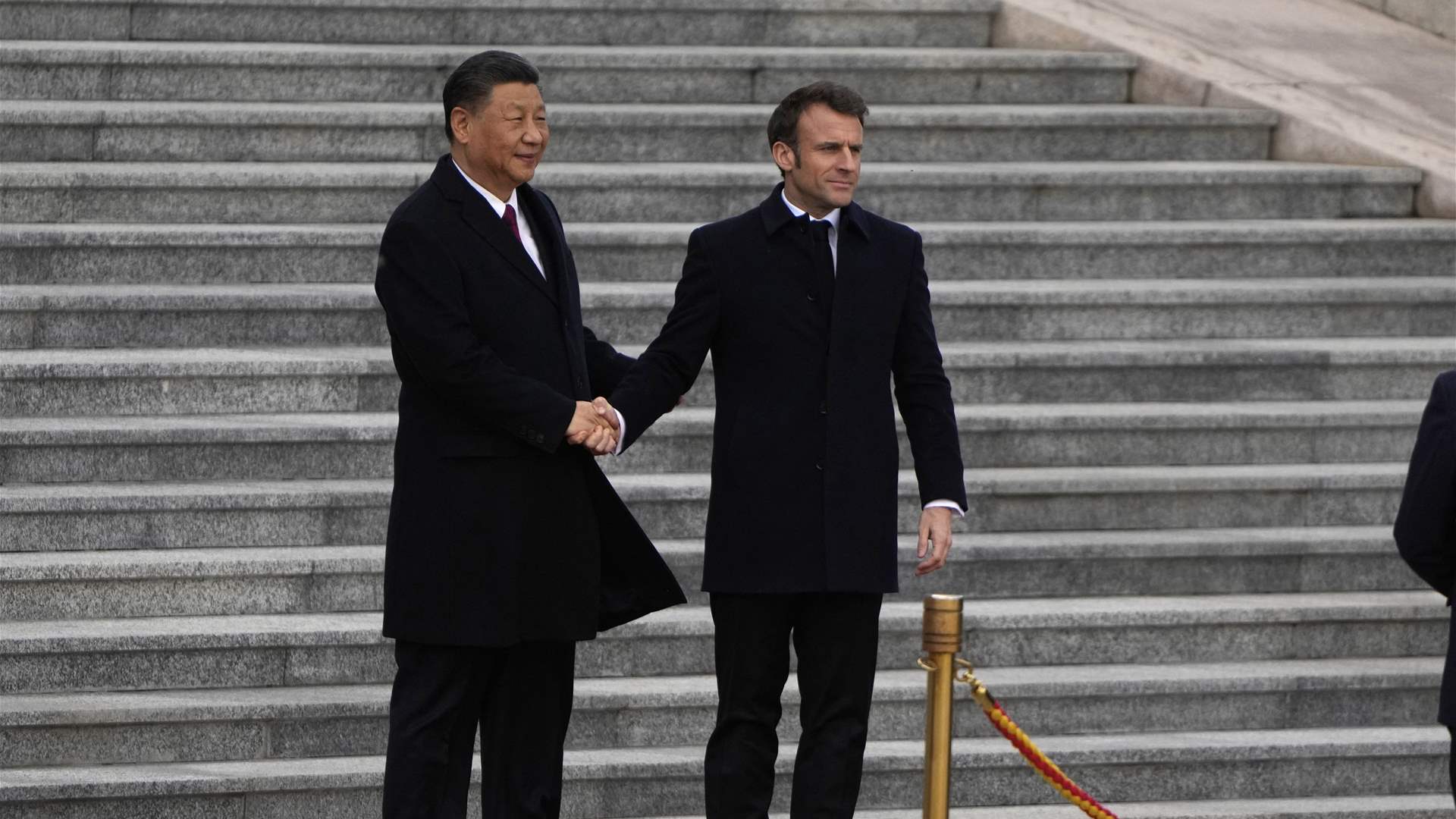 Macron meets Xi in Beijing with Ukraine top priority