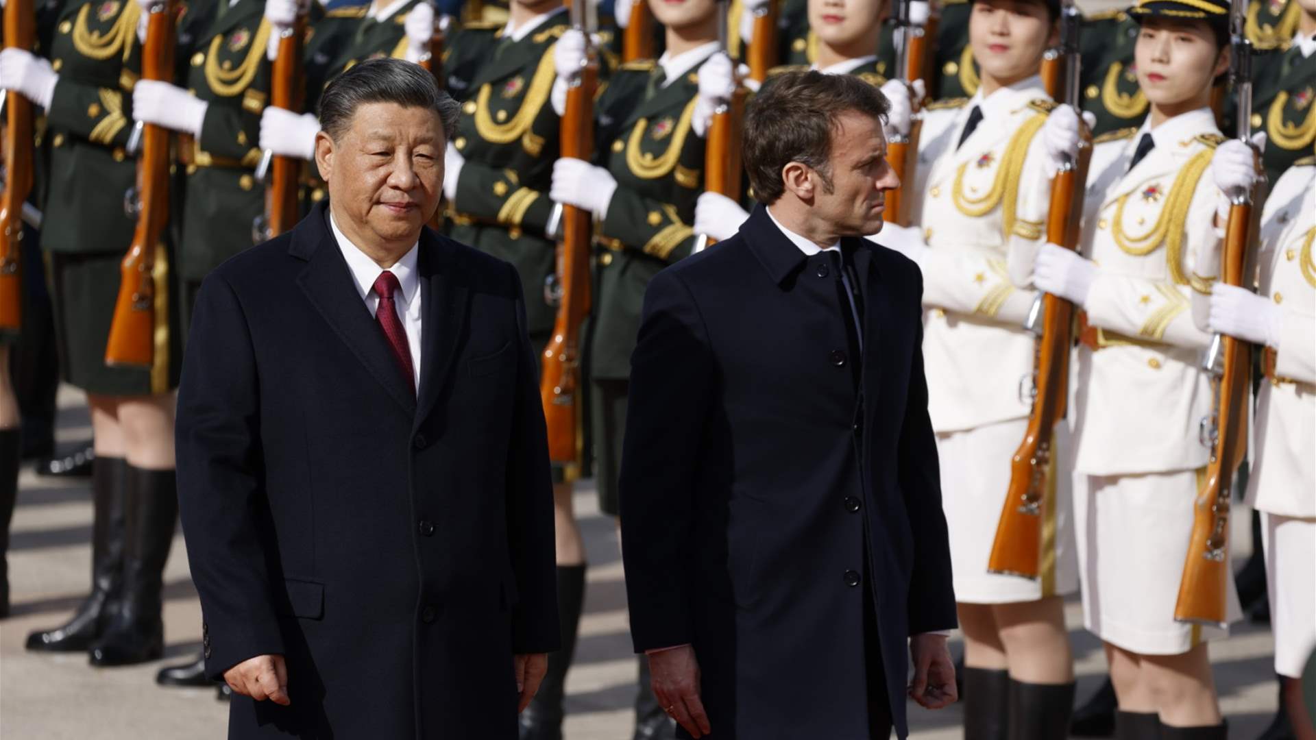 Macron says 'counting' on Xi to 'bring Russia to its senses'