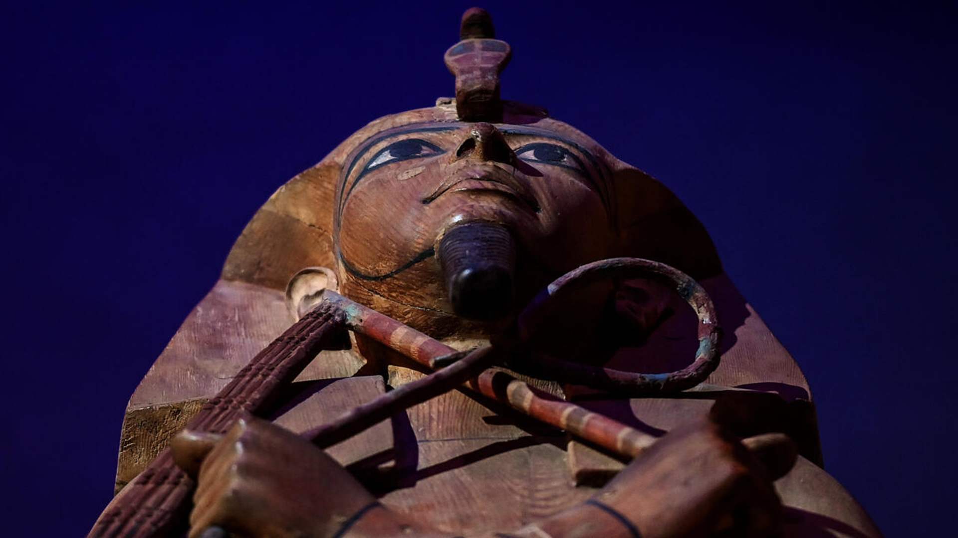 Sarcophagus of Pharaoh Ramses II unveiled in Paris