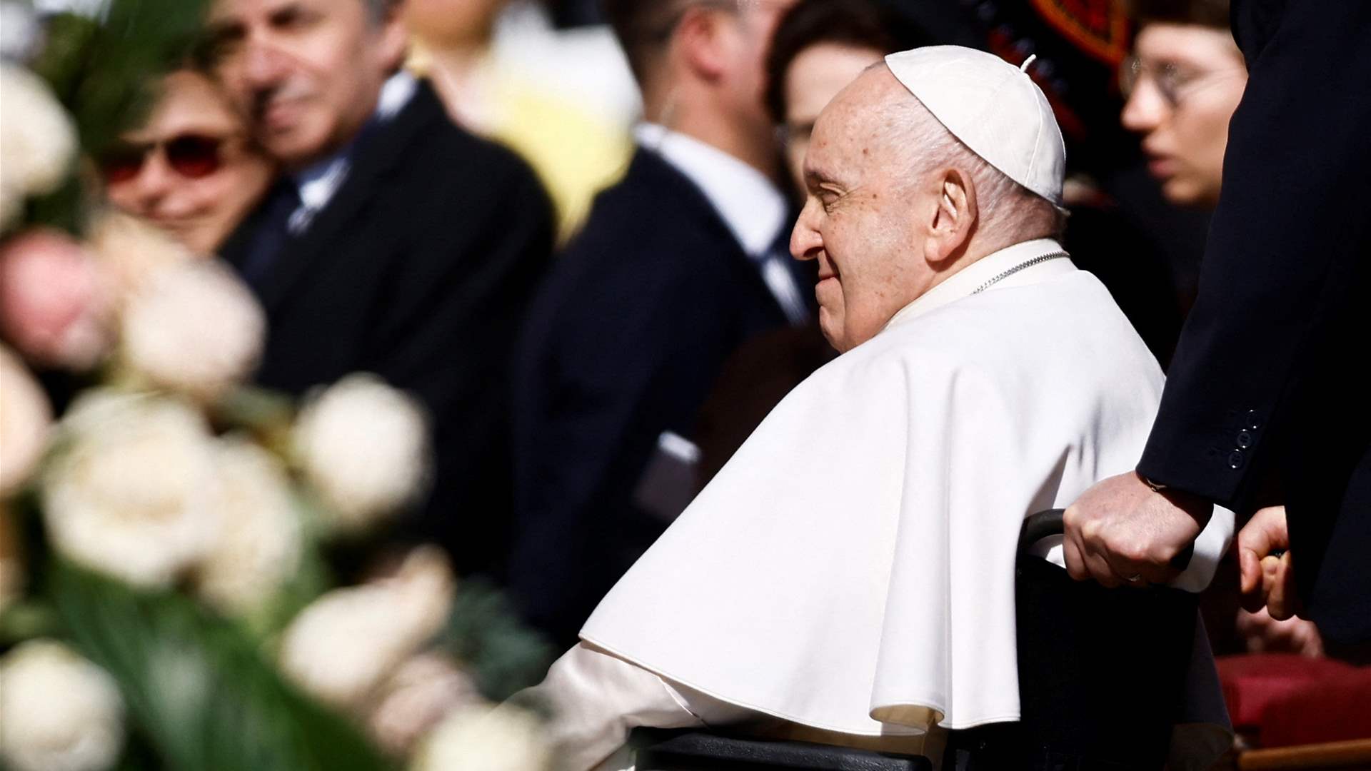 Pope Francis calls for unity and stability in Lebanon during Easter Sunday Mass