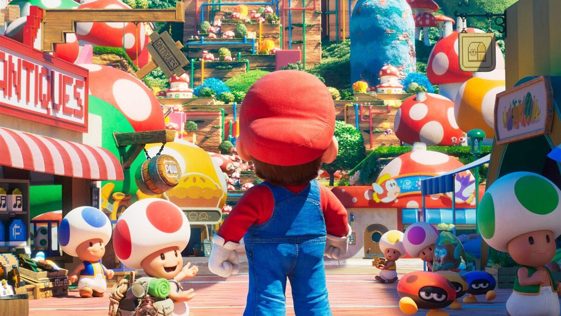سوبر ماريو يتصدر شباك التذاكر في أسبوع عرضه الأول