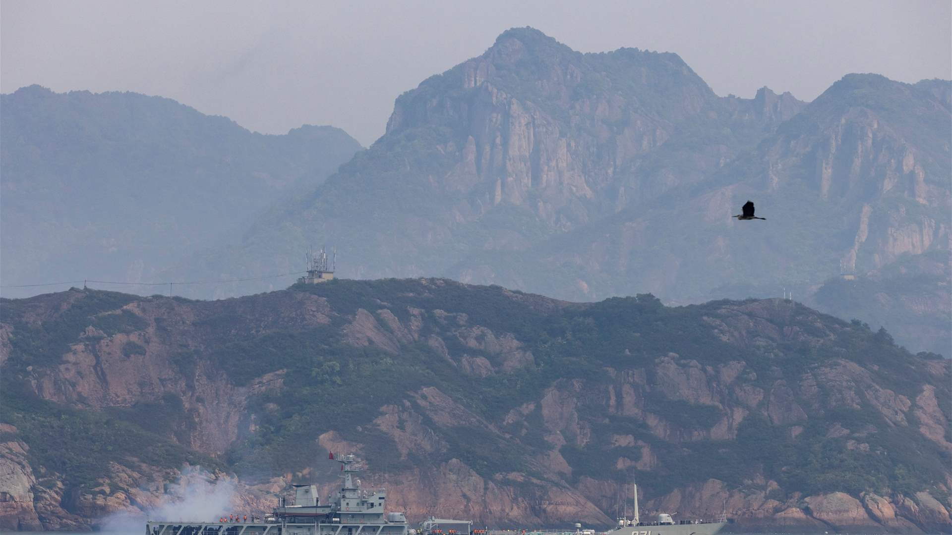 Chinese aircraft, ships remain around Taiwan after drills end