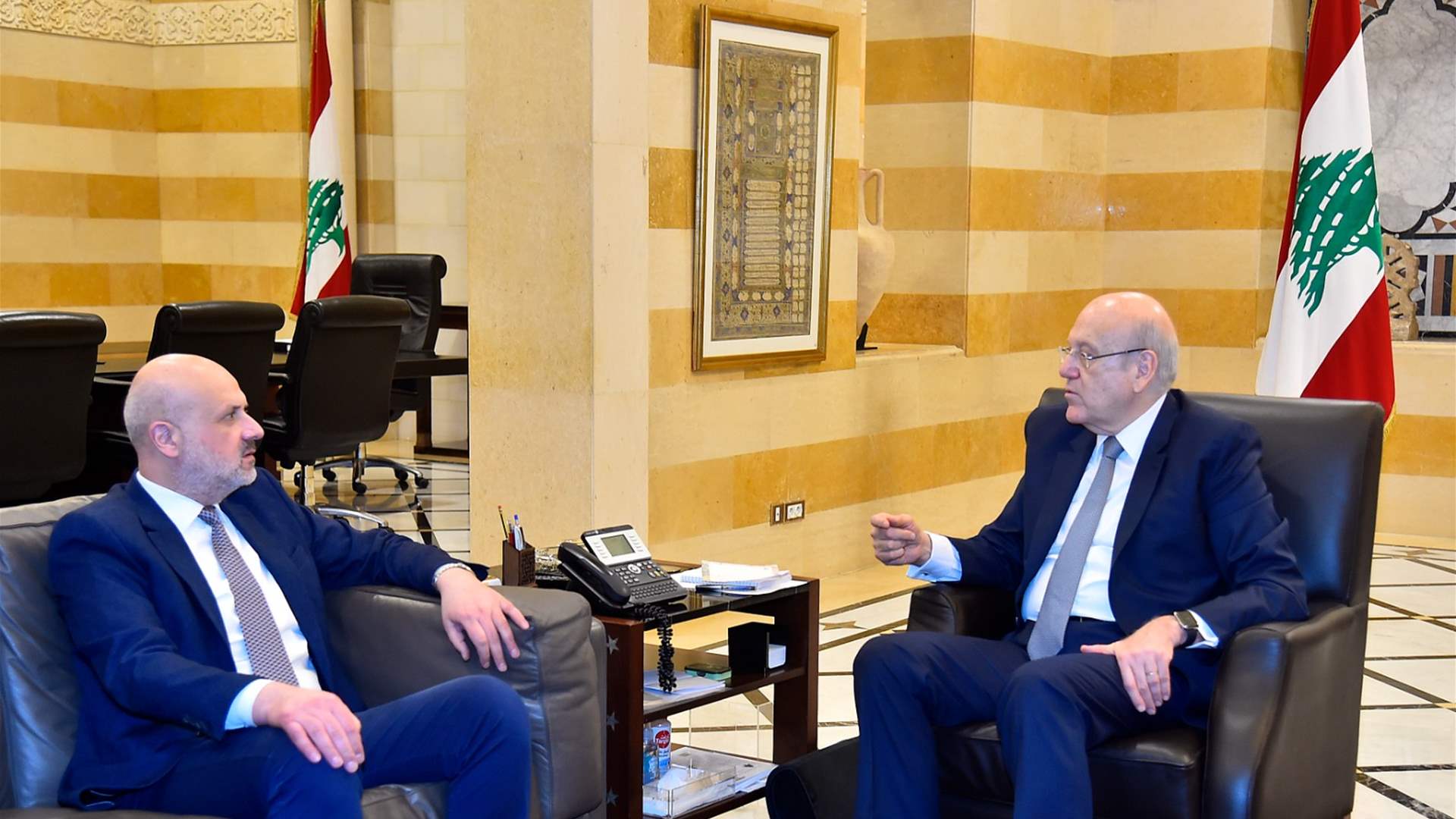 ميقاتي بحث ووزير الداخلية في التحضيرات للانتخابات البلدية والاختيارية