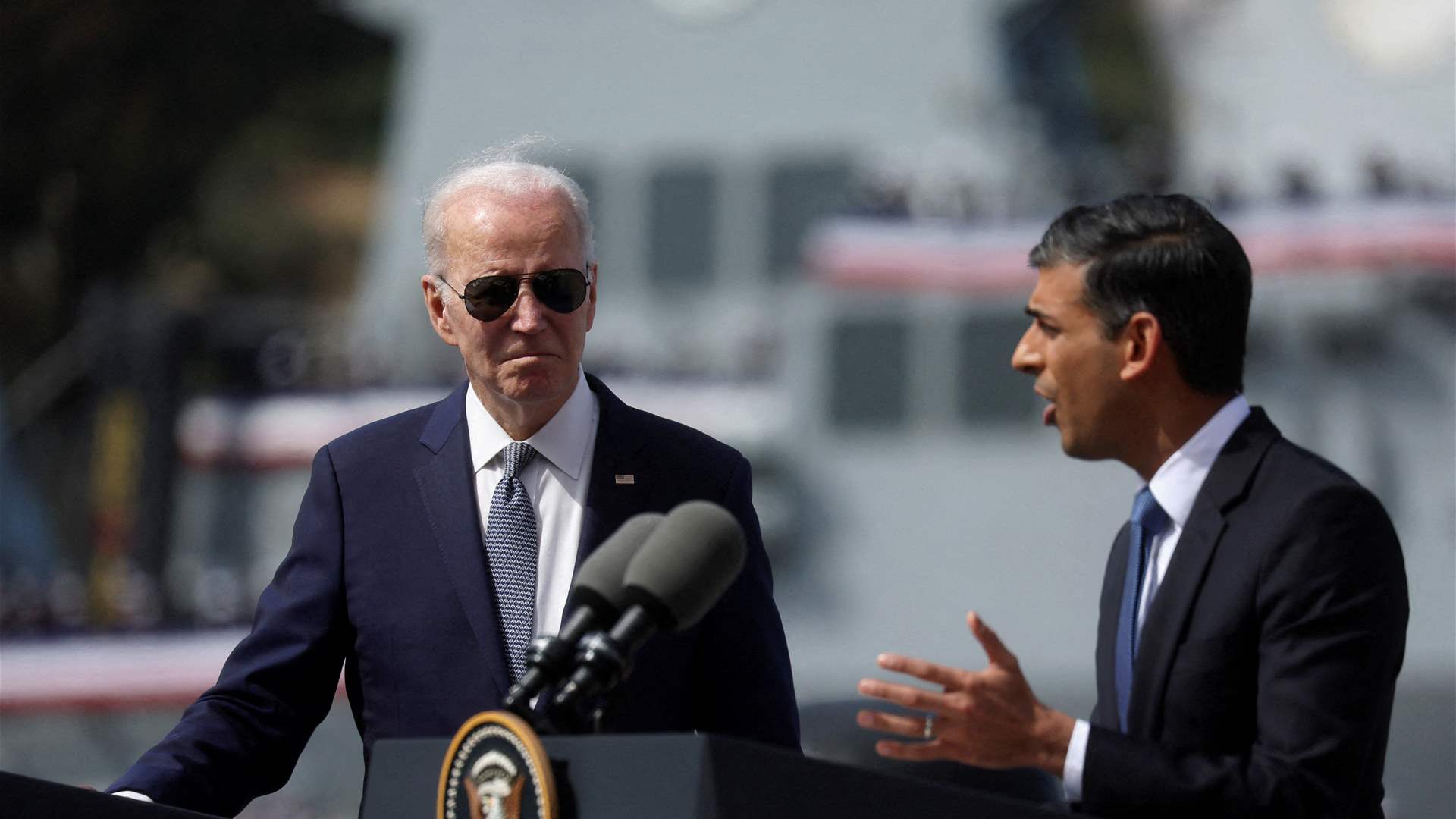 Biden to meet UK's Sunak in Belfast at start of Irish tour