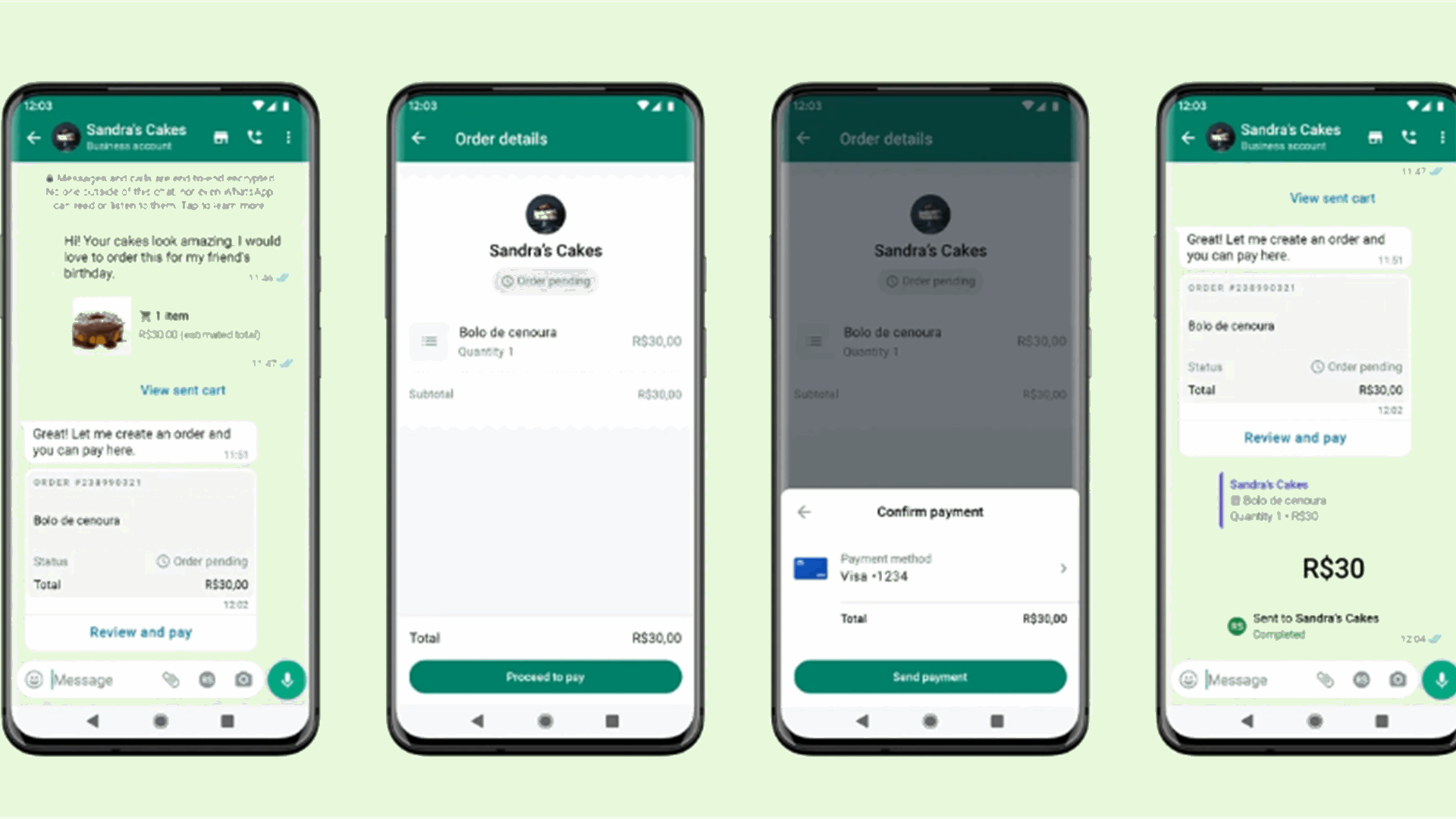 WhatsApp users in Brazil can now pay merchants through the app