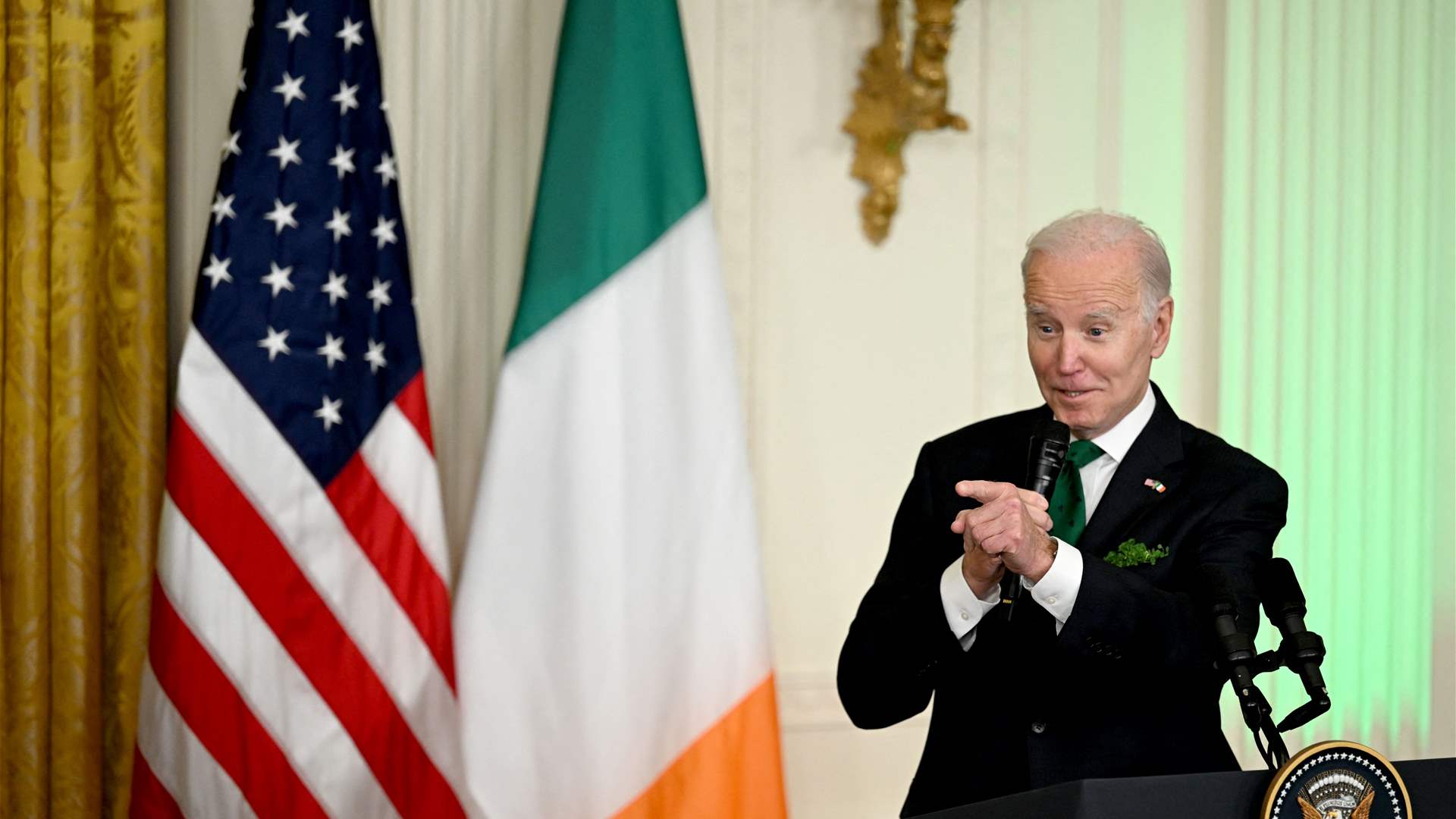Biden Irish tour moves to Dublin for parliamentary address, castle banquet