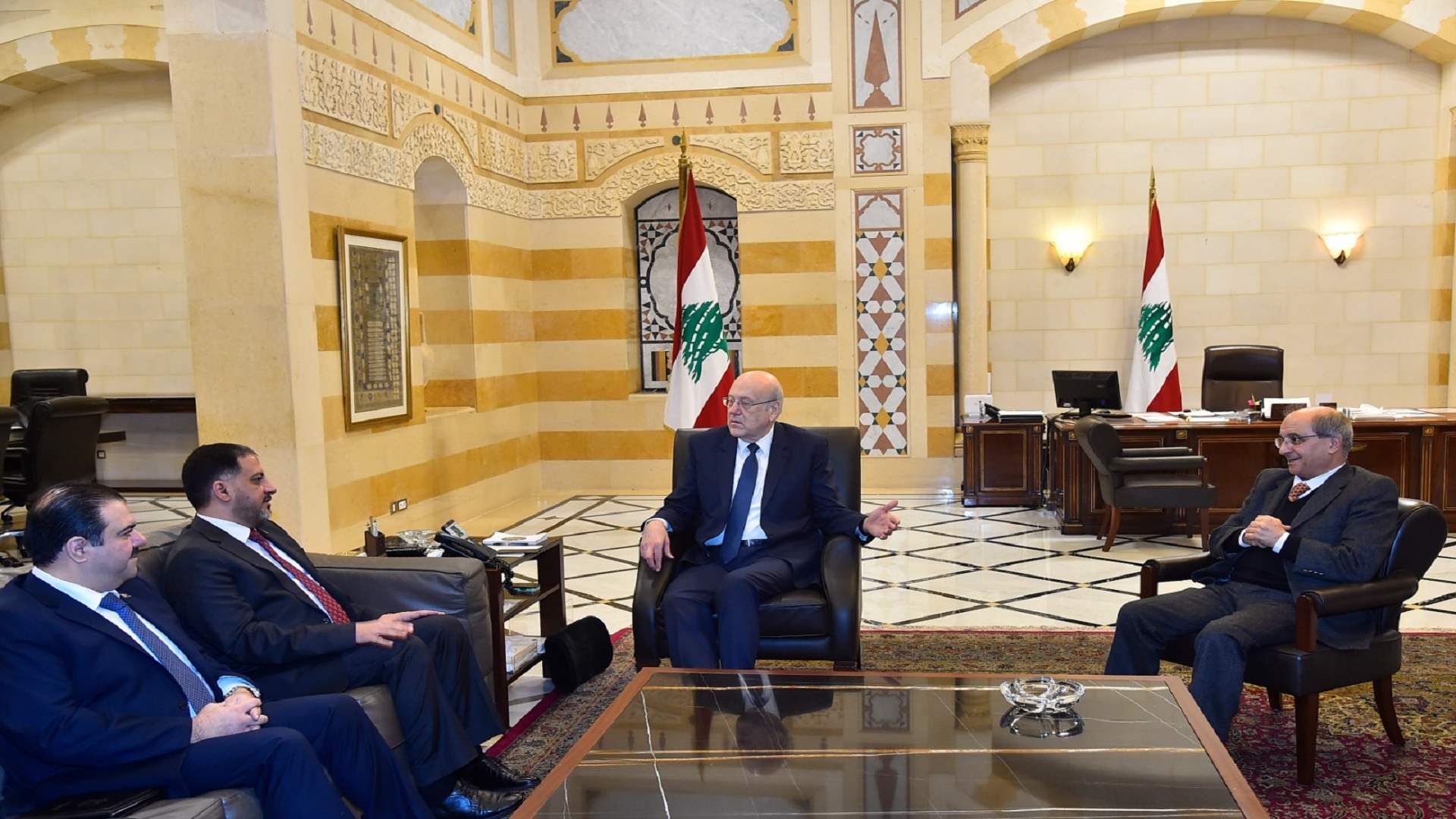 ميقاتي استقبل وزير الشباب والرياضة العراقي في حضور كلاس