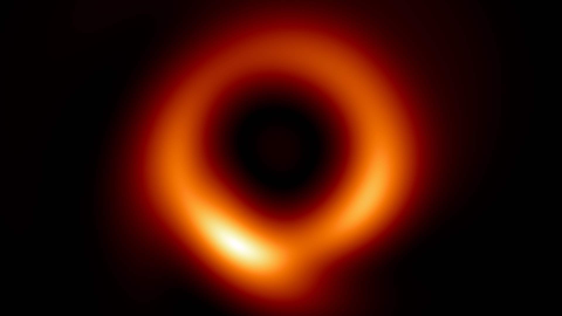 Scientists unveil new and improved 'skinny donut' black hole image