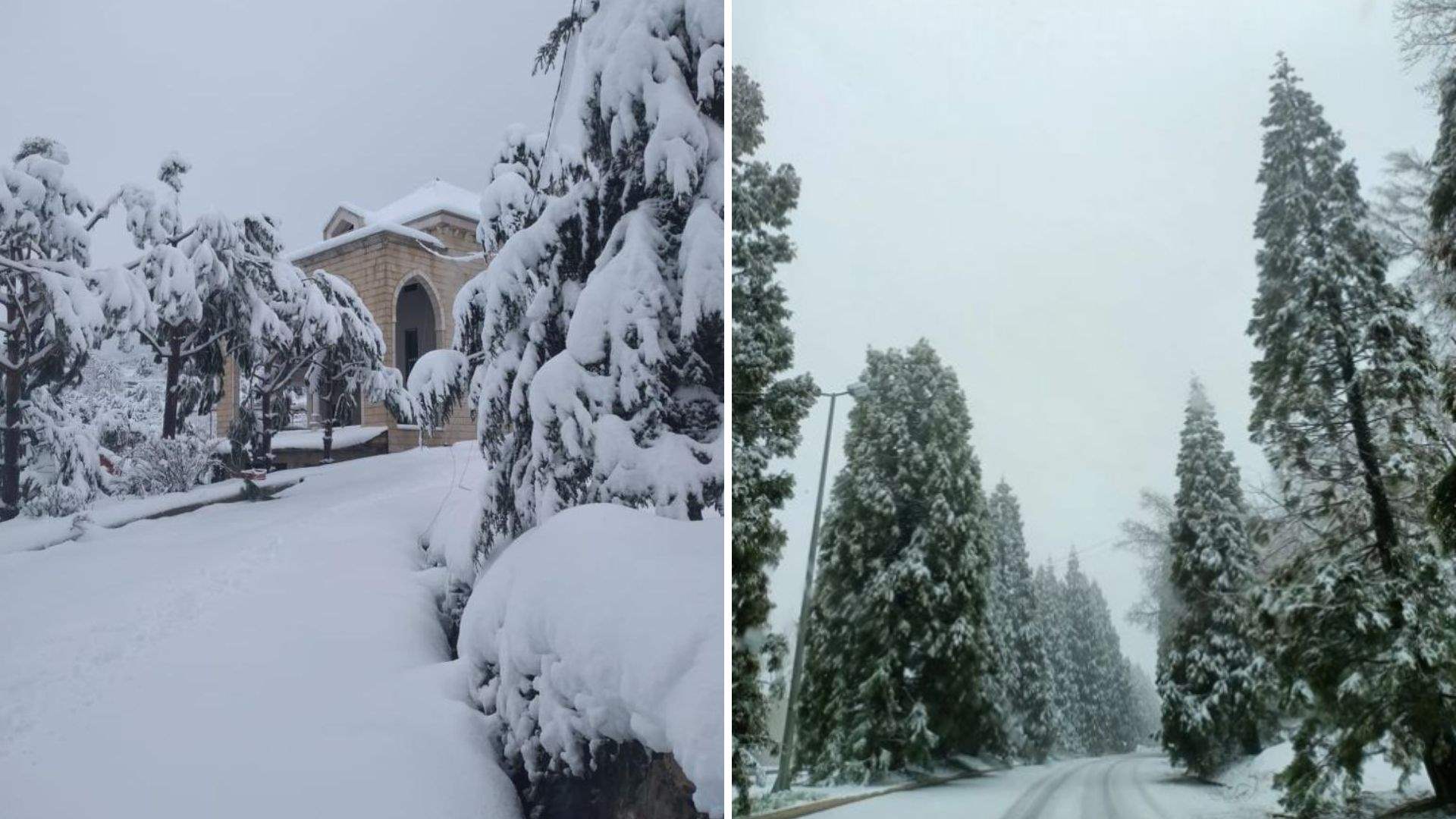 Here are pictures and videos of Lebanon’s April storm  