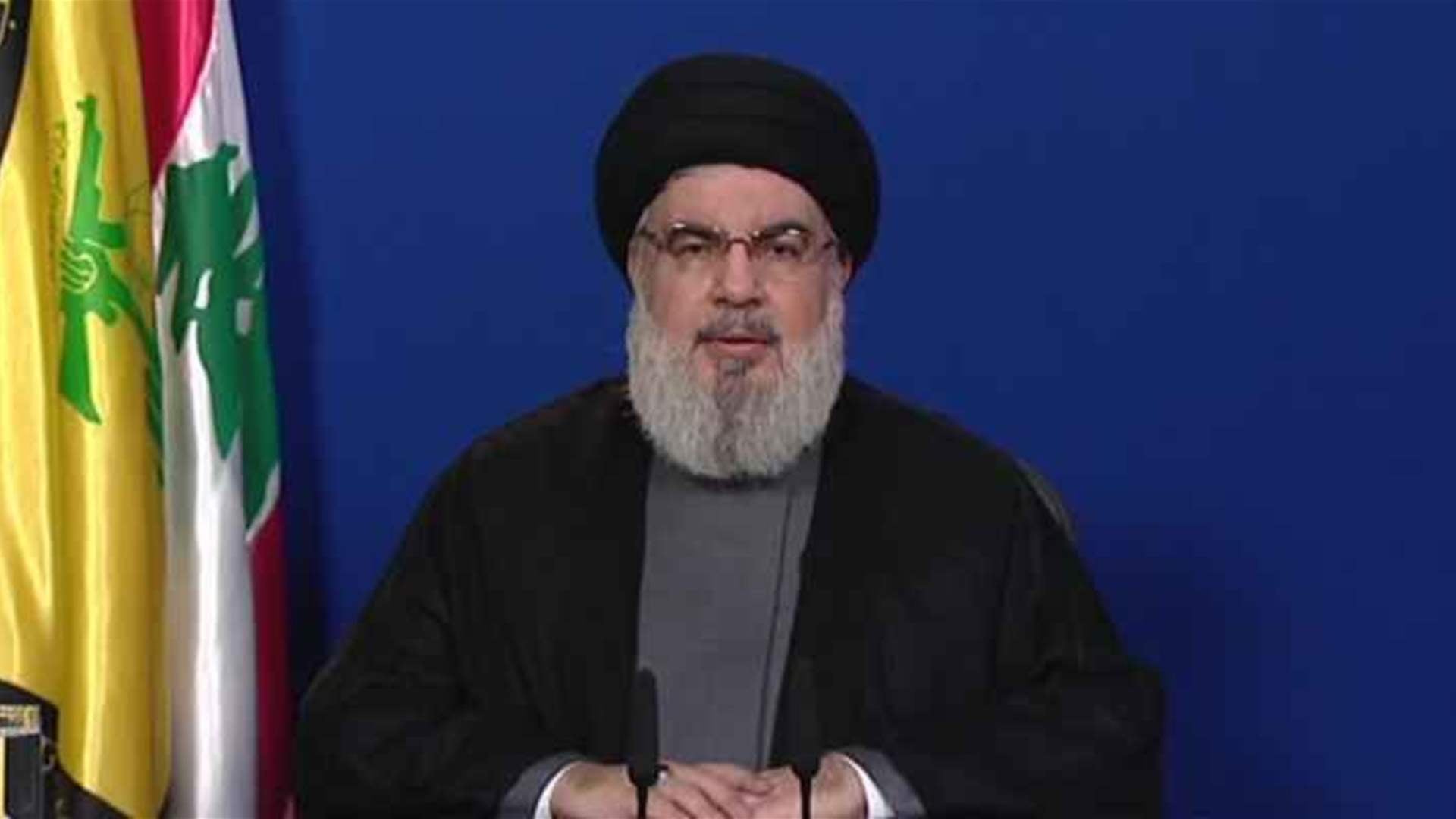 نصرالله: تداعيات الإتفاق السعودي الإيراني بدأت تظهر بالمنطقة ما يساعد في مواجهة التمزق في أمتنا