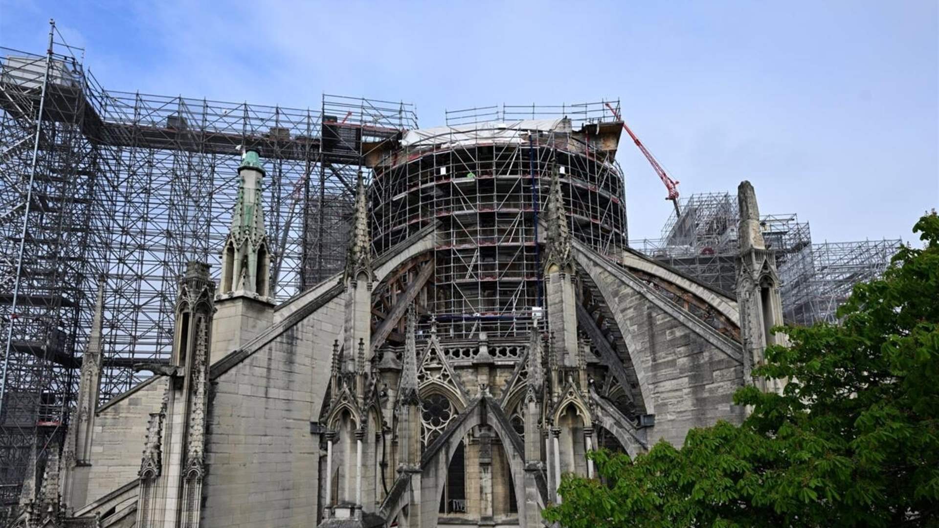 Macron visits Notre-Dame to mark fire anniversary