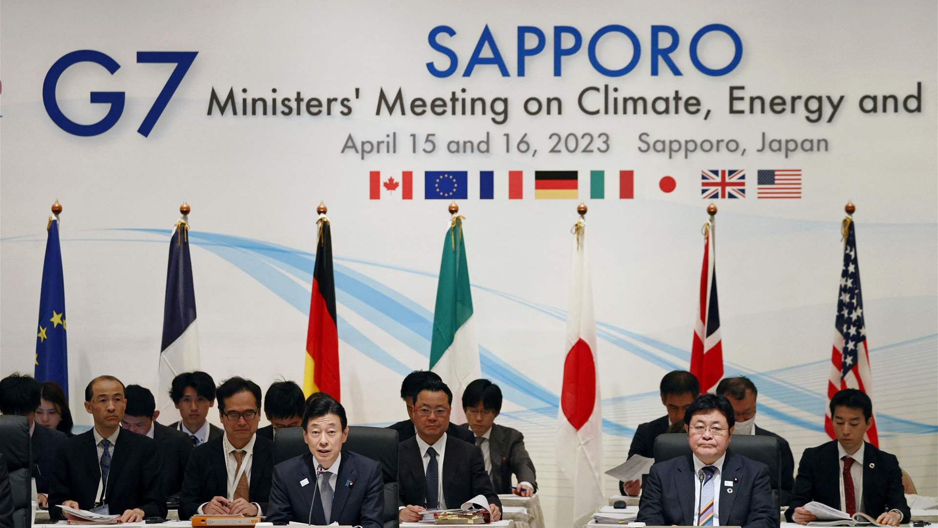 G7 needs to help emerging countries in reducing emissions, Japan's Nishimura says