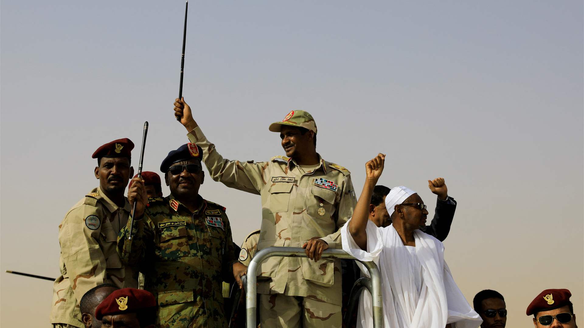  Sudan paramilitaries say they have seized key sites in apparent coup bid