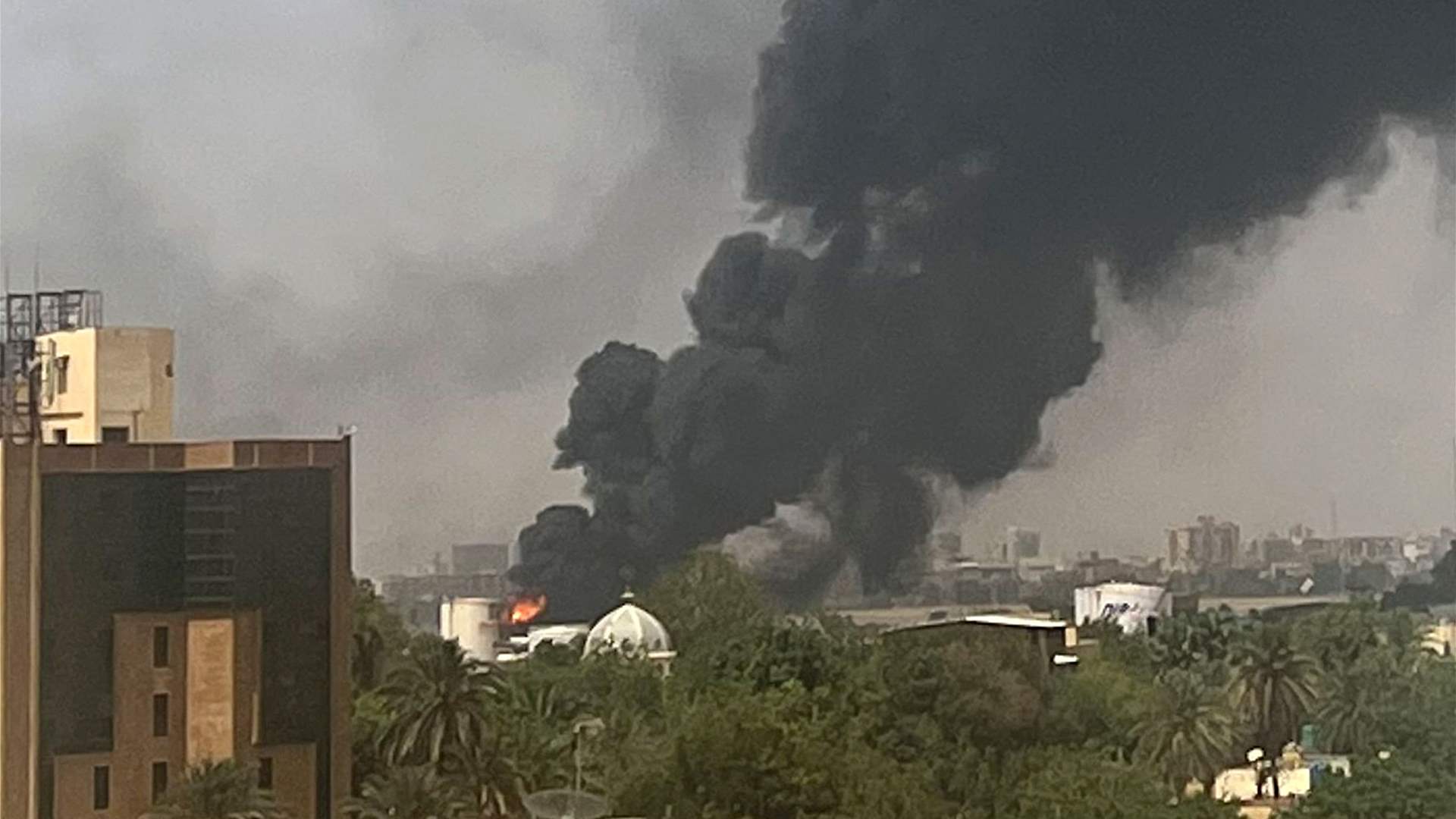 Bombardments rock Sudan capital for third day, US calls for ceasefire