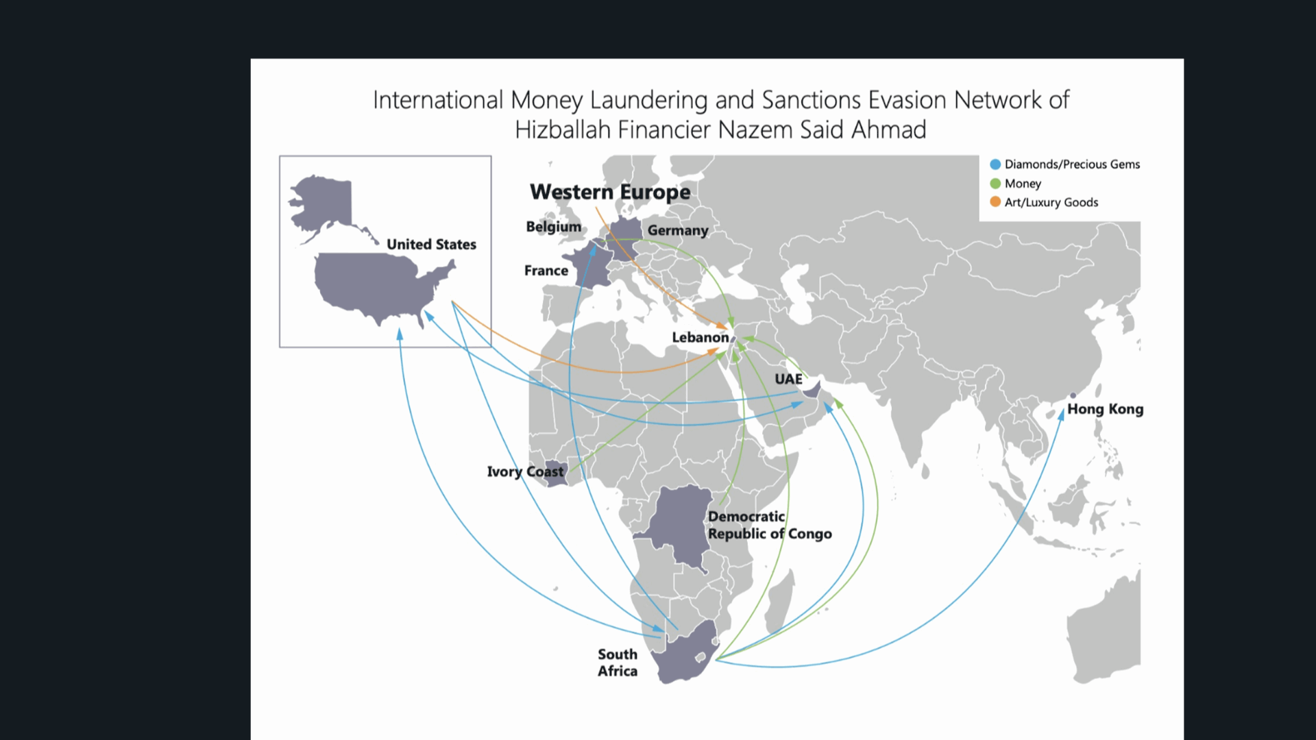US sanctions massive money laundering network, linked to Hezbollah financier