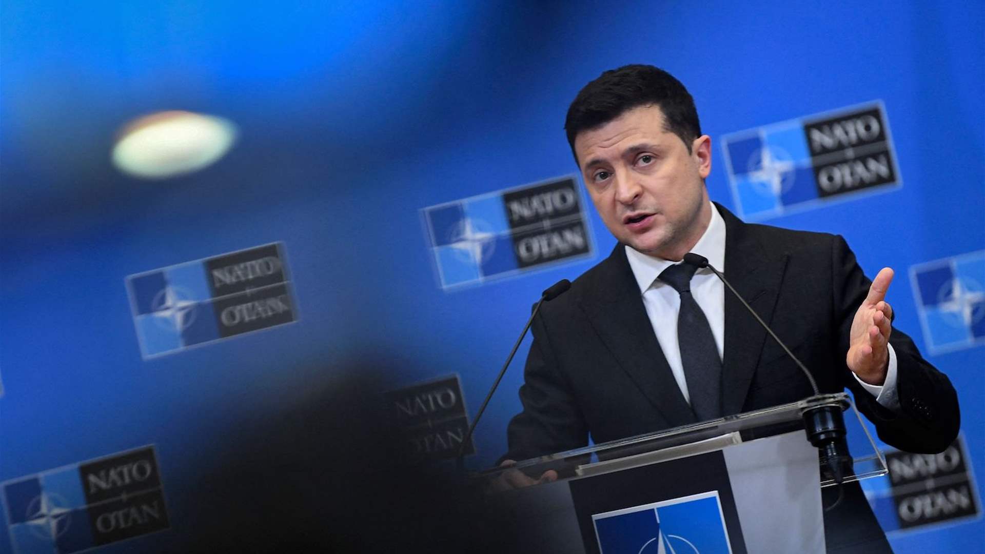 Zelensky presses NATO on membership, long-range weapons