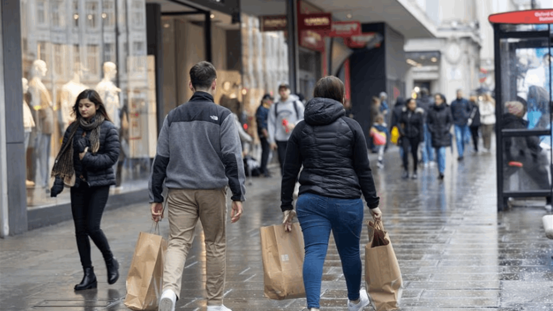 Rainy March dampens shopper spending in Britain