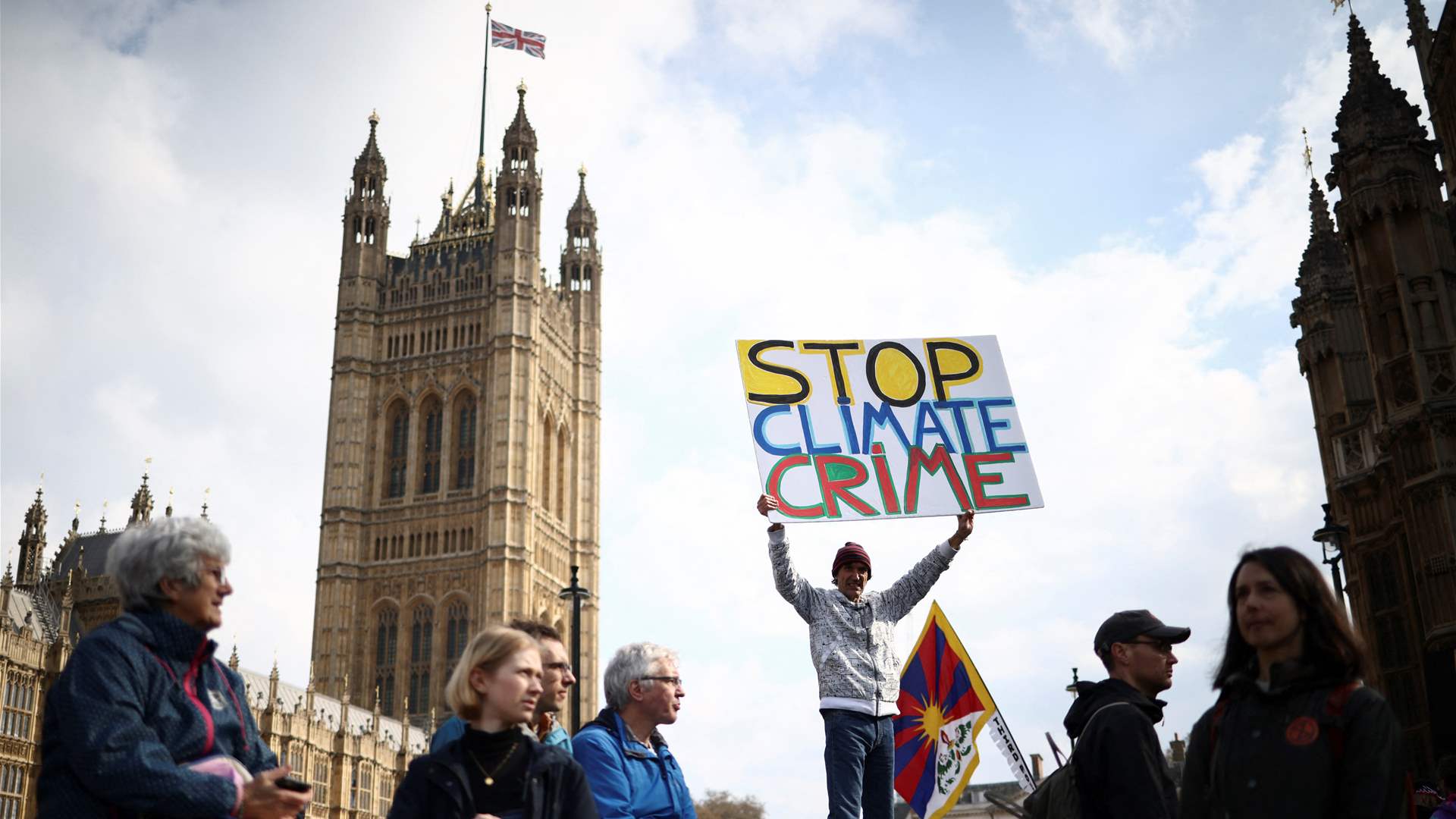 Activists gather for Earth Day, urge action to avoid 'dystopian' future