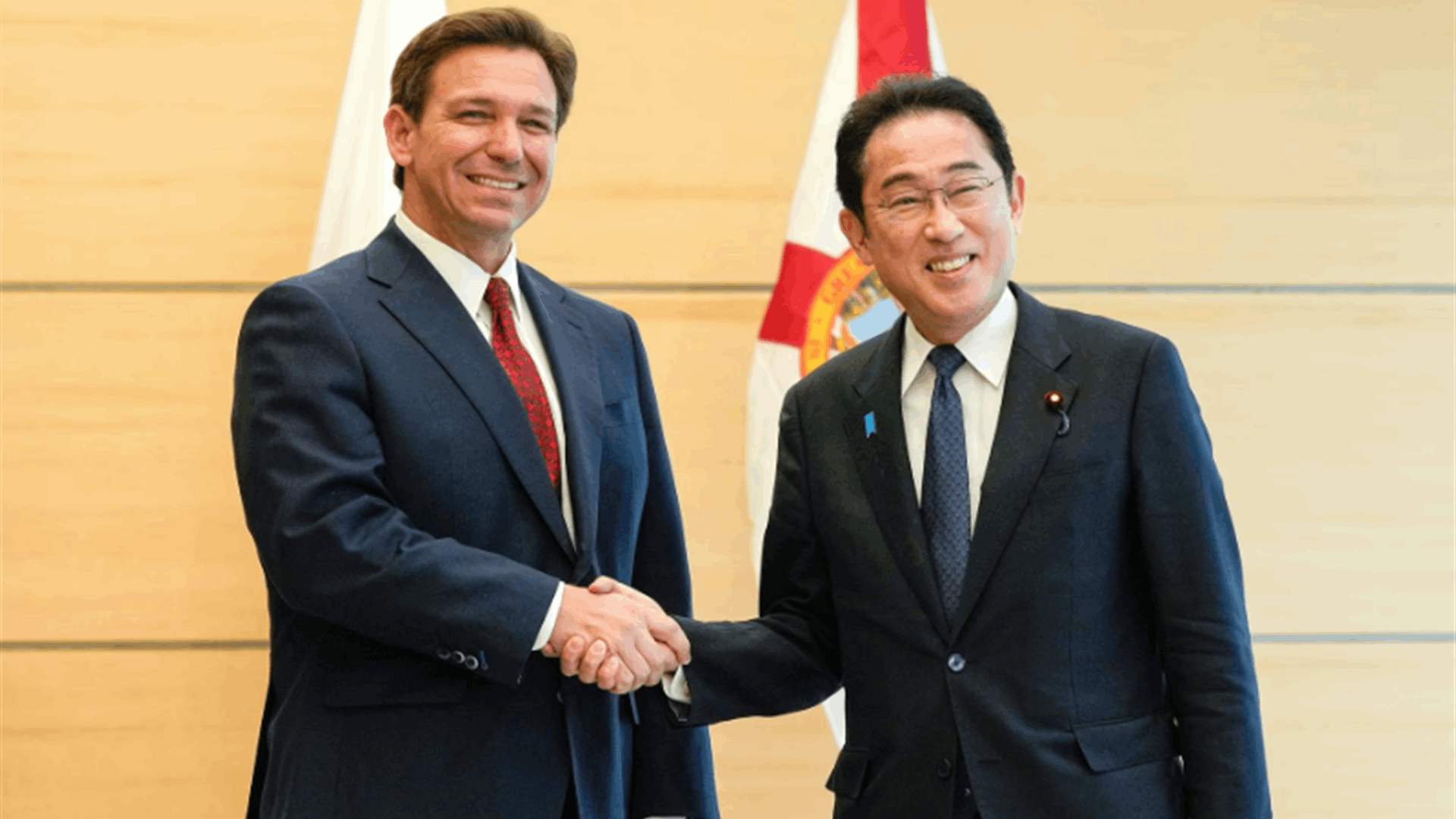 DeSantis praises 'strong Japan' military build-up in PM Kishida meeting