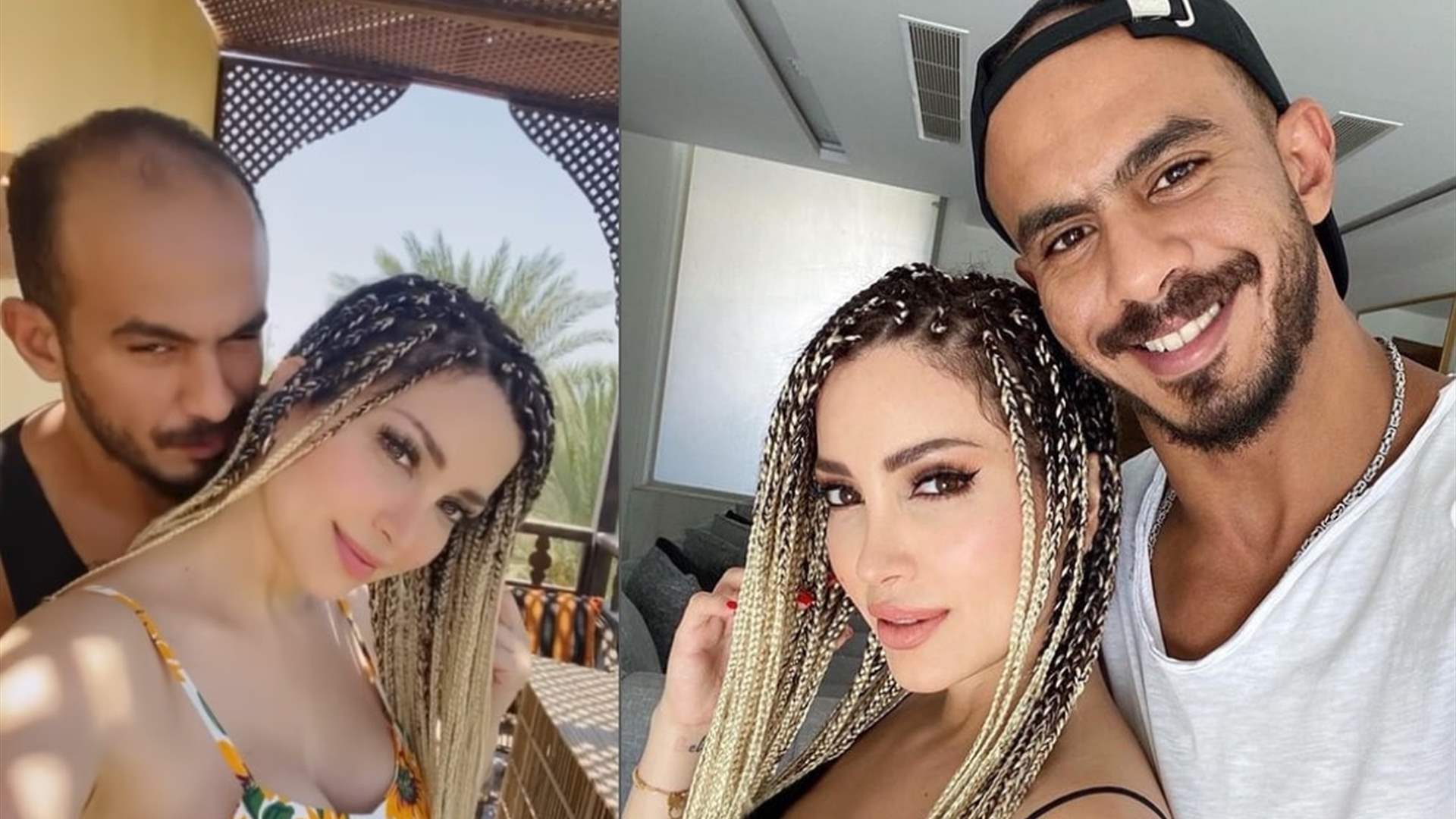 نسرين طافش مع زوجها من جديد بعد انفصال دام 6 أشهر