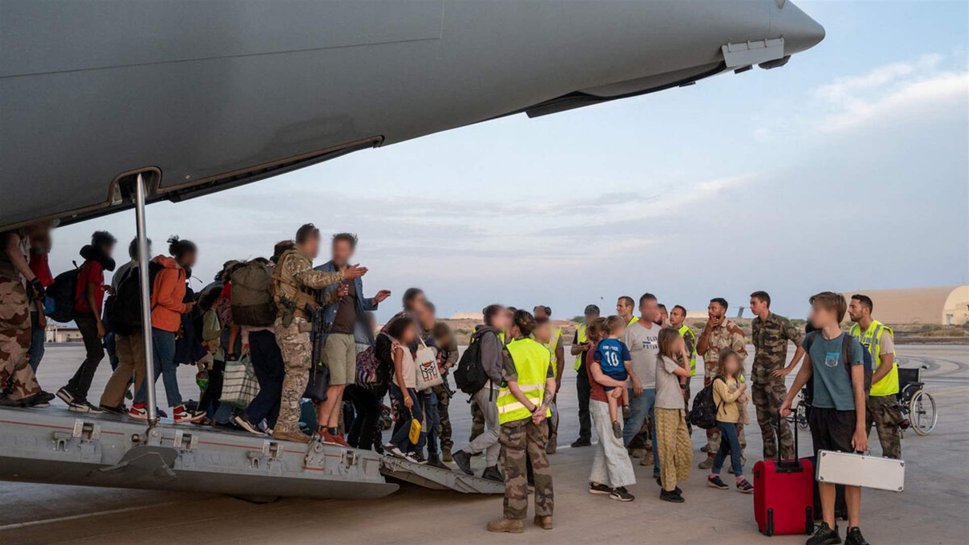 France says evacuated 538 people from Sudan