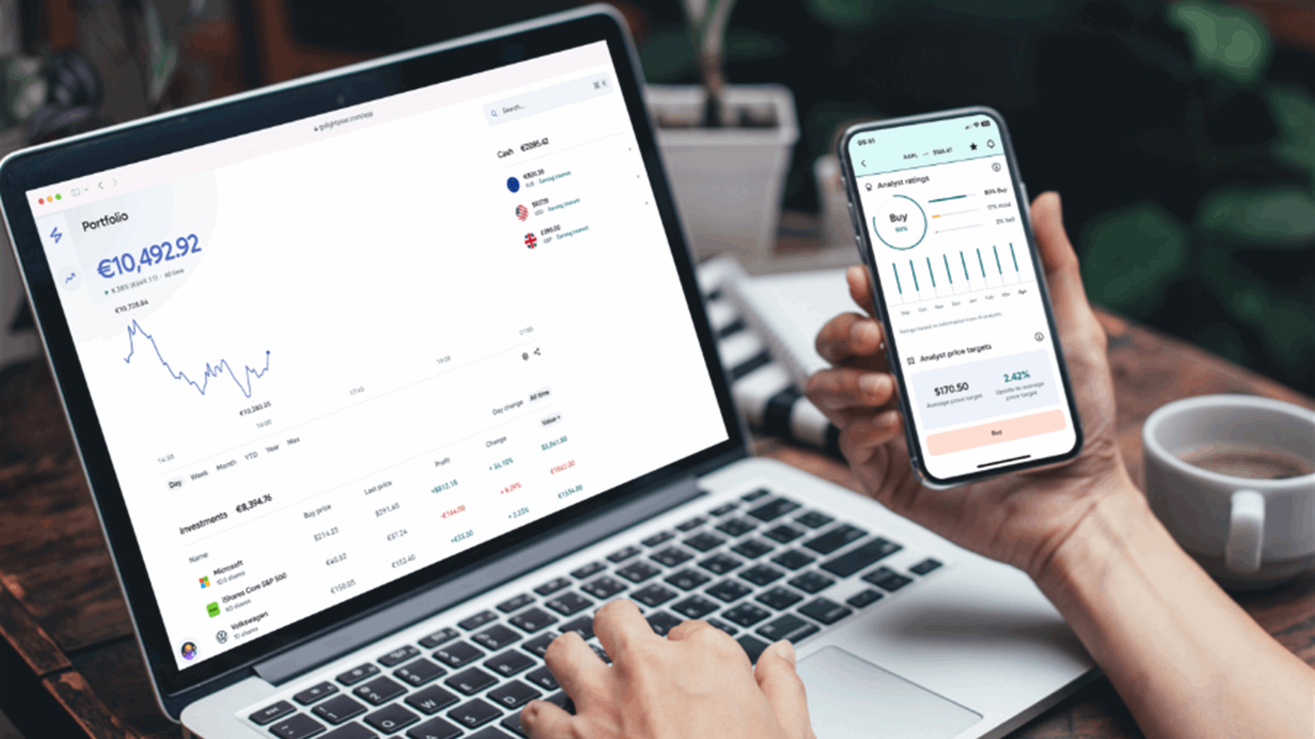 European stock trading app Lightyear arrives on the web